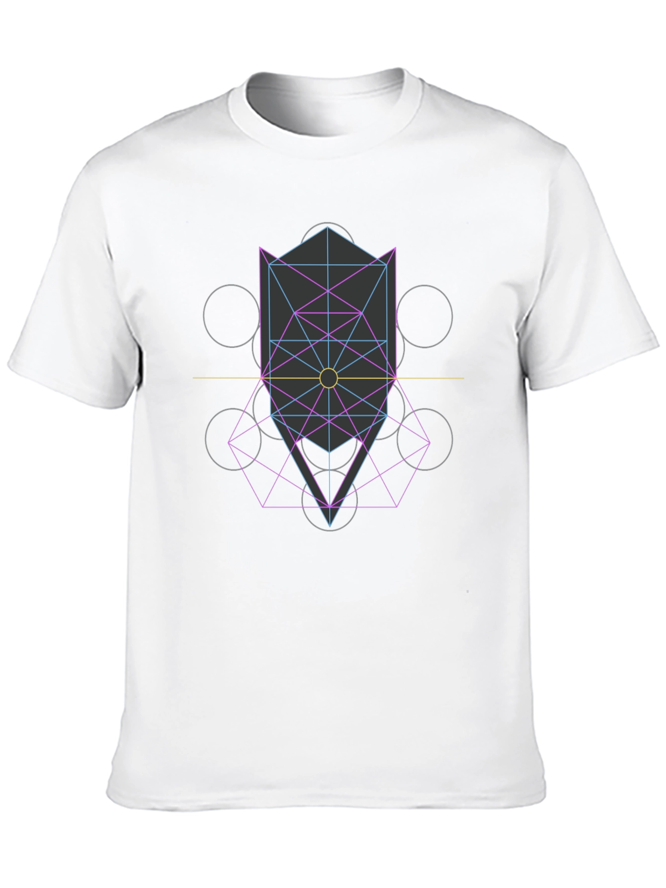Geometric Metatrons Cube T-Shirt