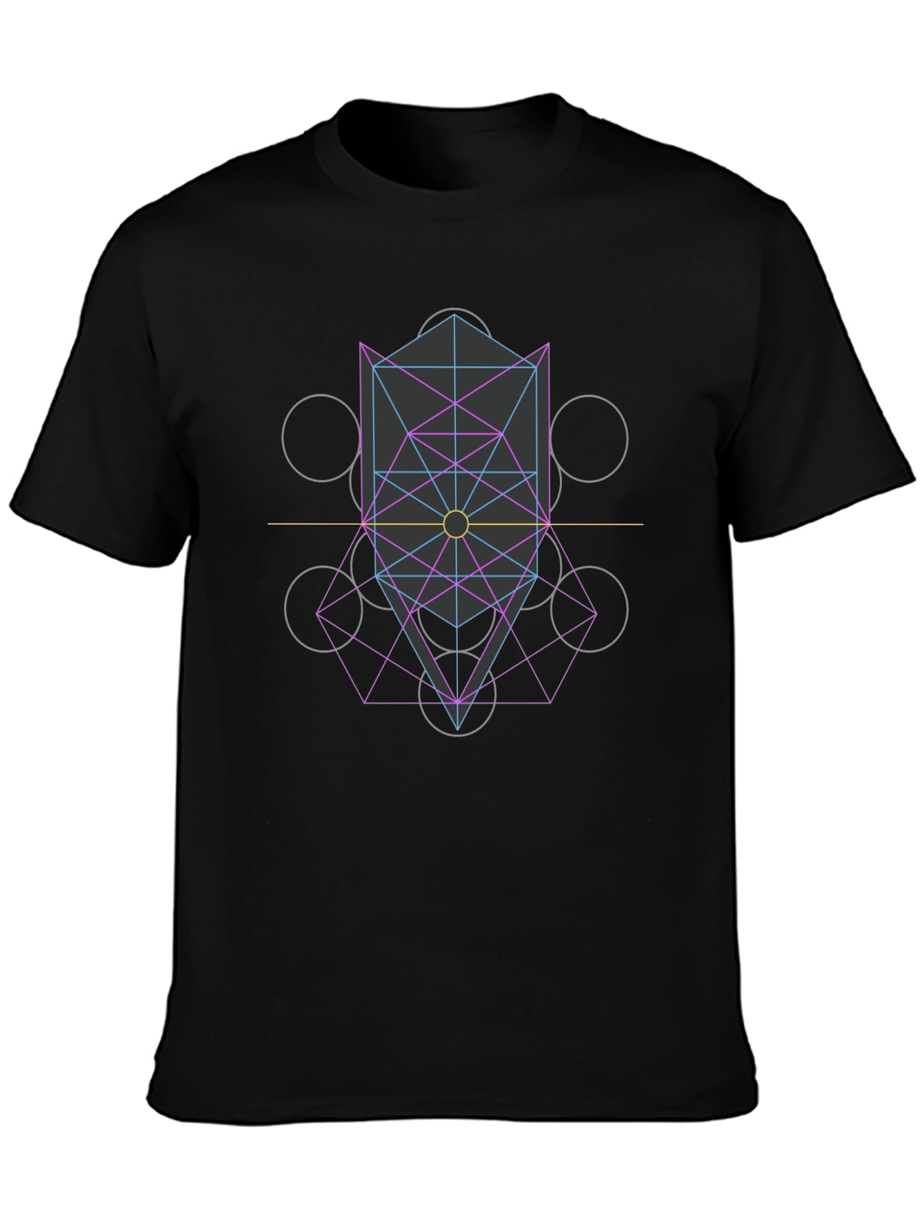 Geometric Metatrons Cube T-Shirt