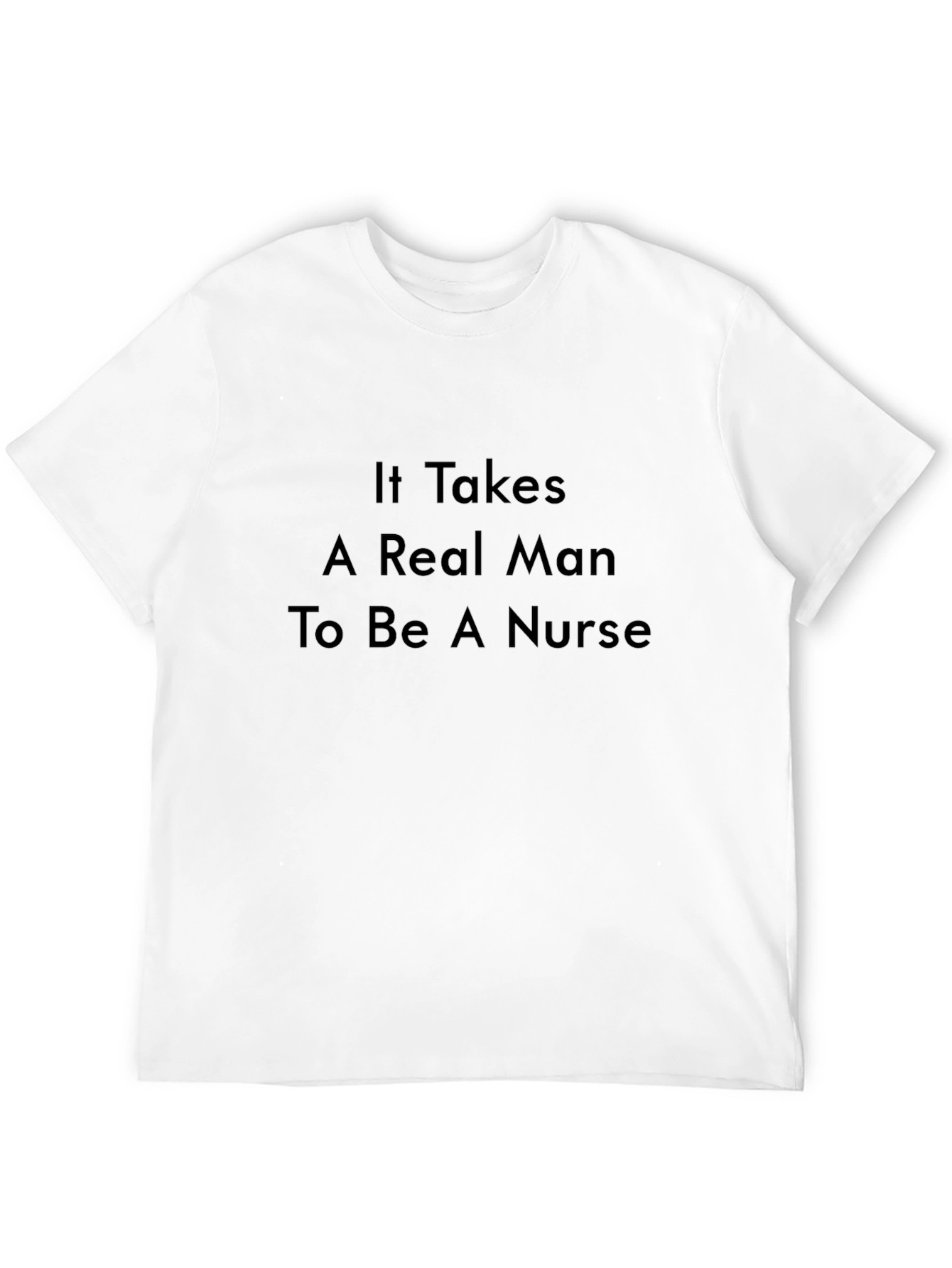 Real Man Nurse Graphic Tee - Soft Cotton Blend