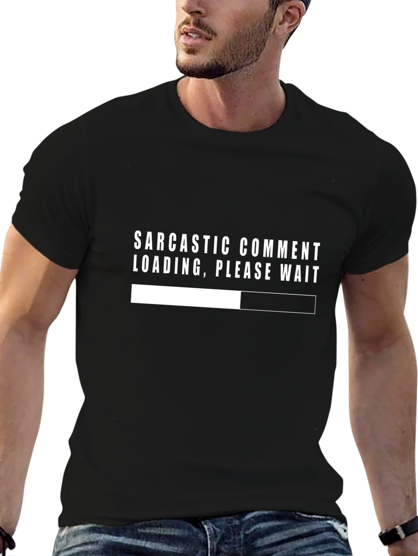 Sarcastic Comment Loading T-Shirt - Humor Tee