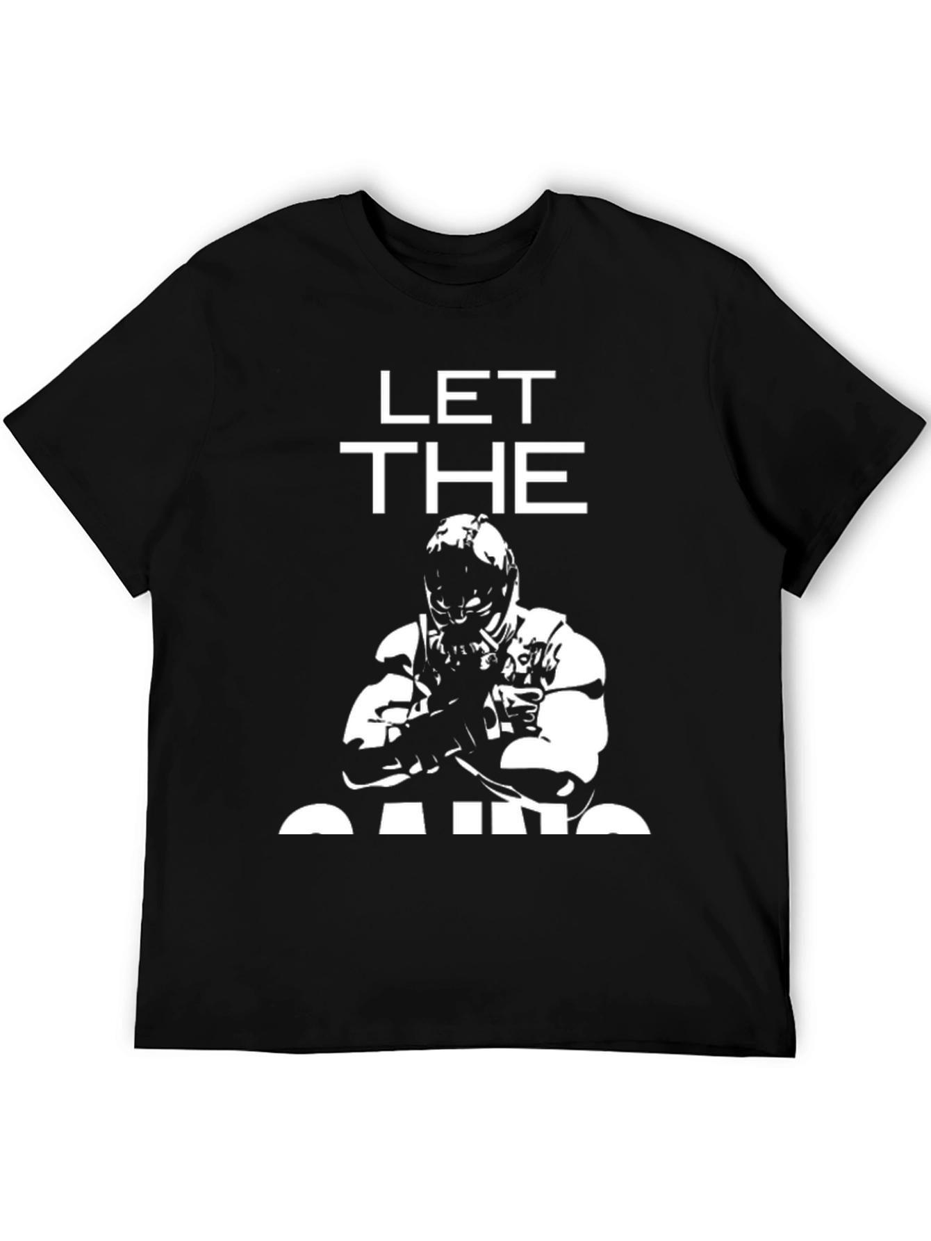 Let the Gains Begin Black T-Shirt
