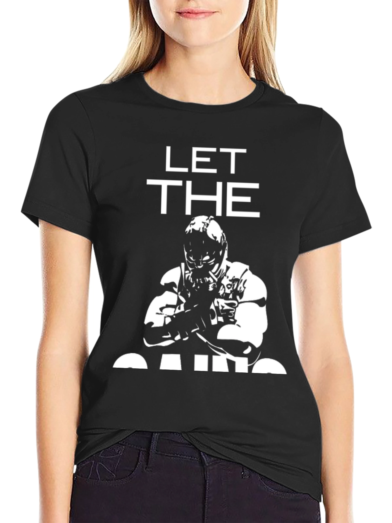 Let the Gains Begin Black T-Shirt