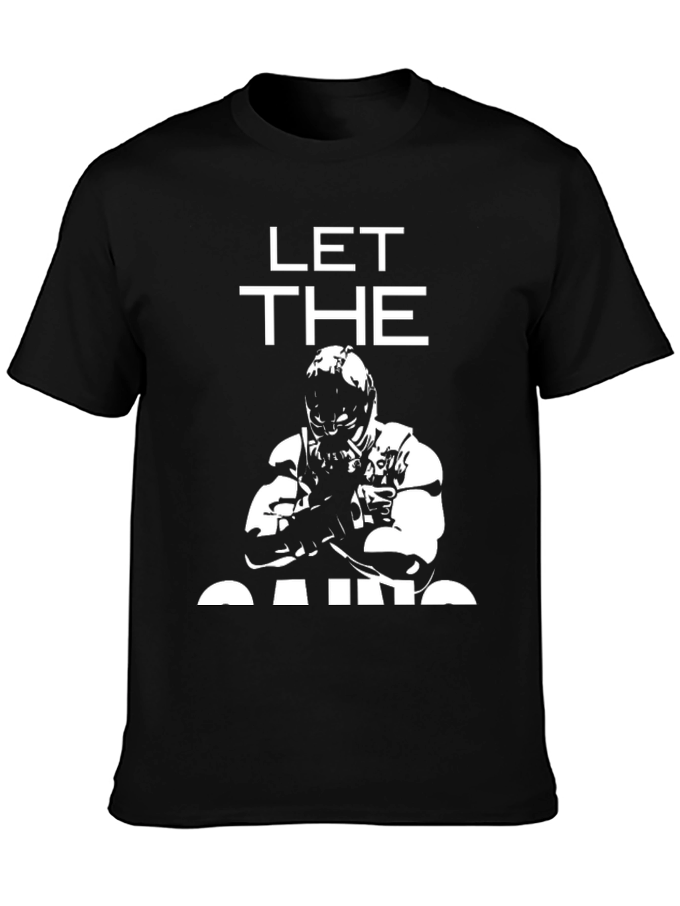 Let the Gains Begin Black T-Shirt