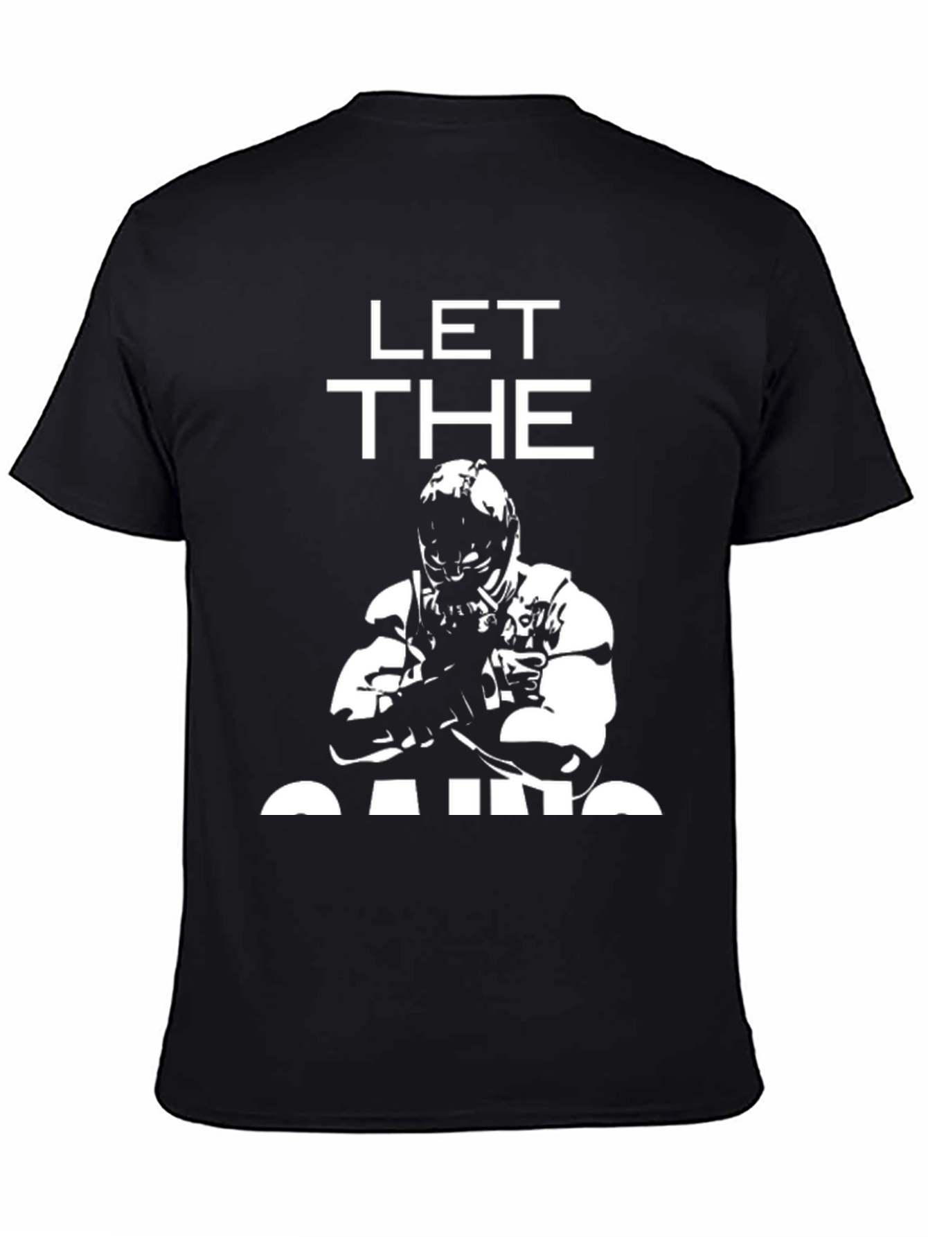 Let the Gains Begin Black T-Shirt
