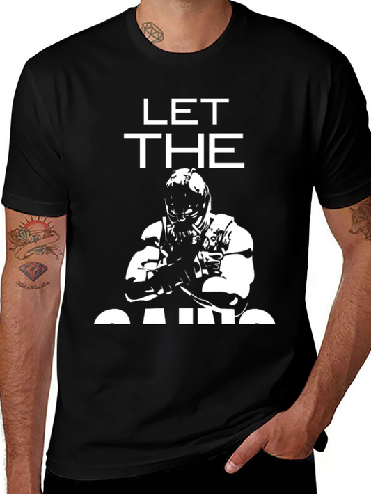 Let the Gains Begin Black T-Shirt