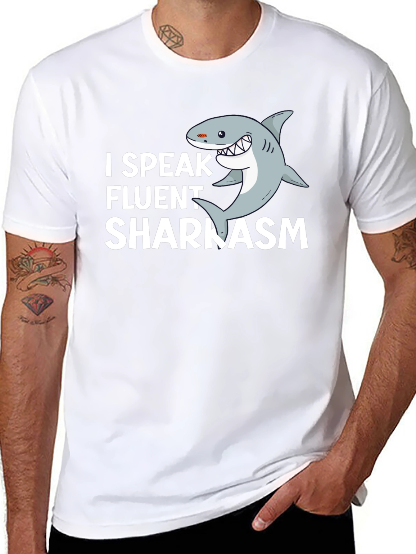 I Speak Fluent Sharkasm T-Shirt