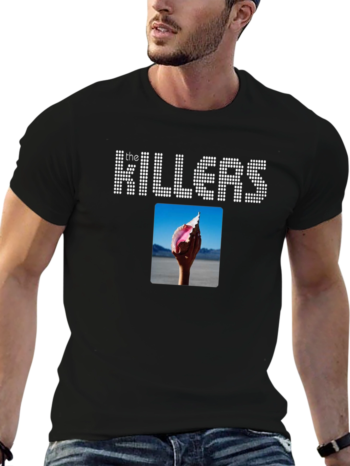 The Killers Band T-Shirt - Black Cotton Music Tee