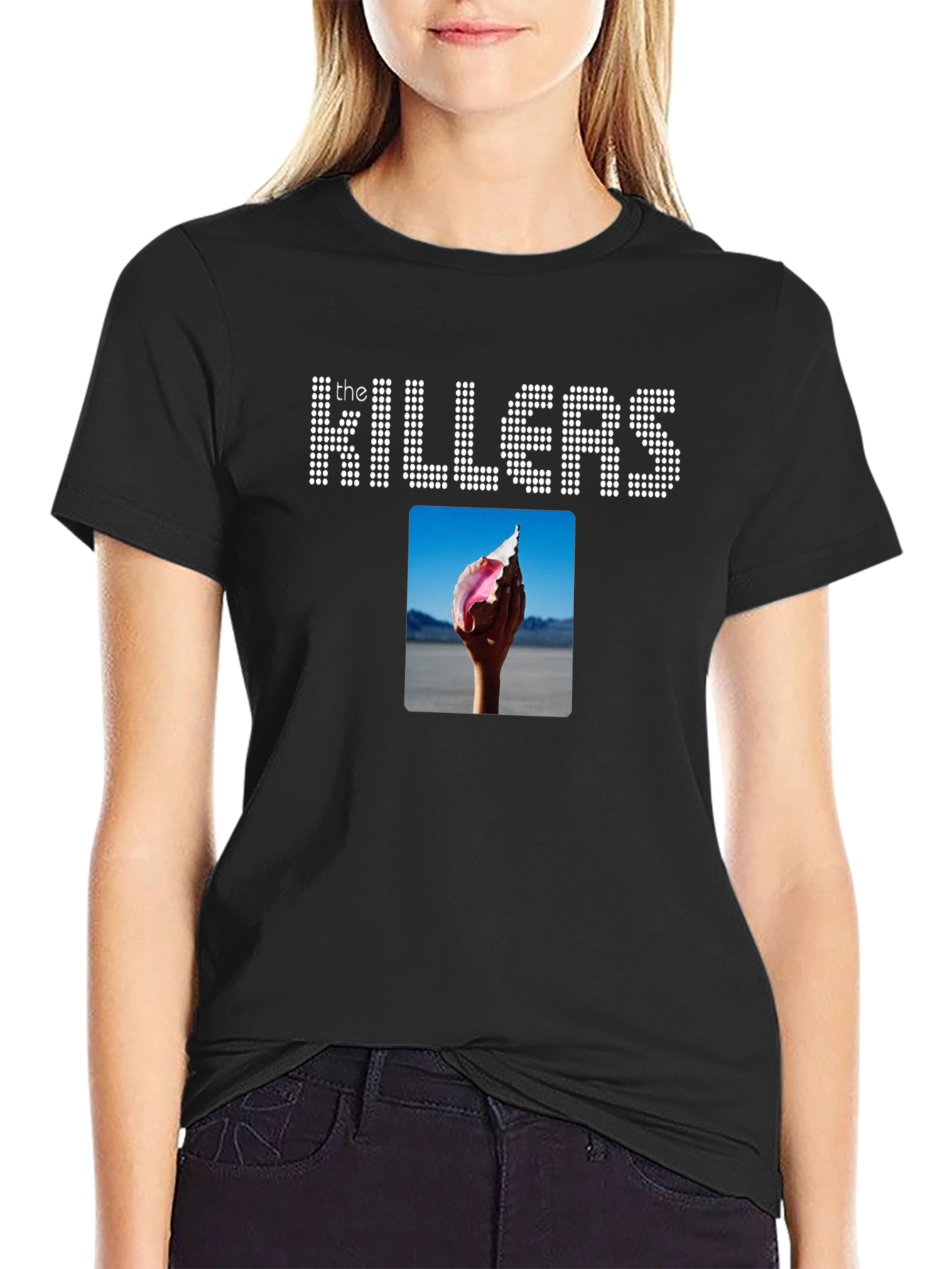 The Killers Band T-Shirt - Black Cotton Music Tee