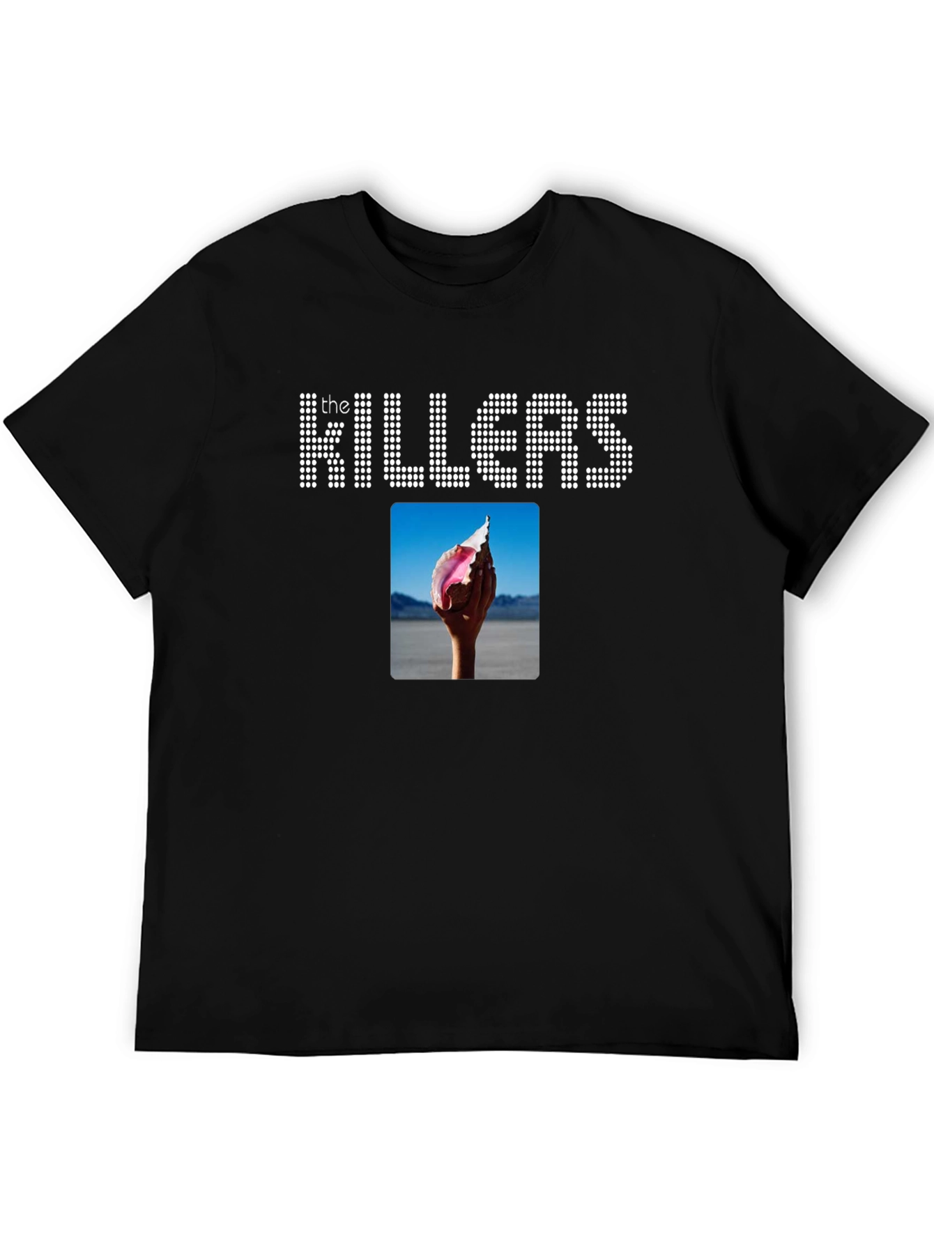 The Killers Band T-Shirt - Black Cotton Music Tee