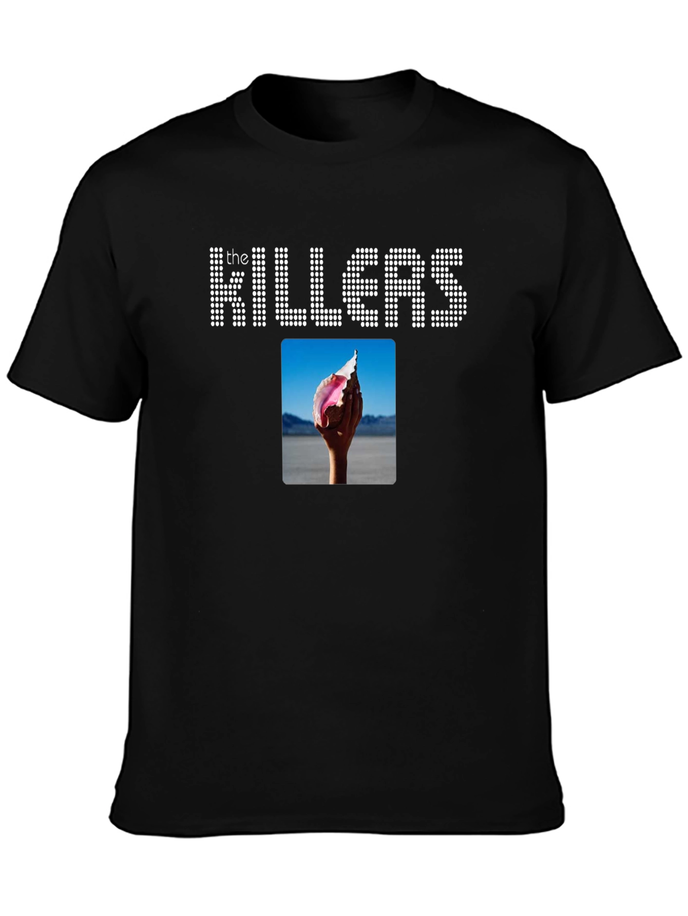 The Killers Band T-Shirt - Black Cotton Music Tee