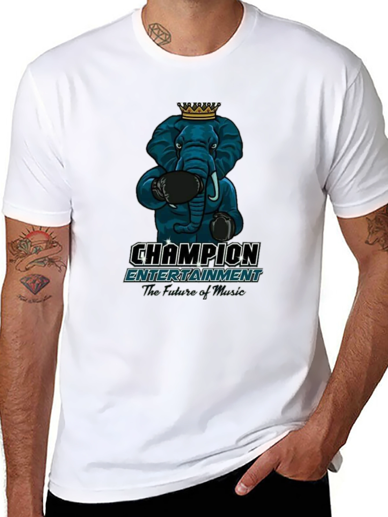 Champion Entertainment Elephant Boxing T-Shirt
