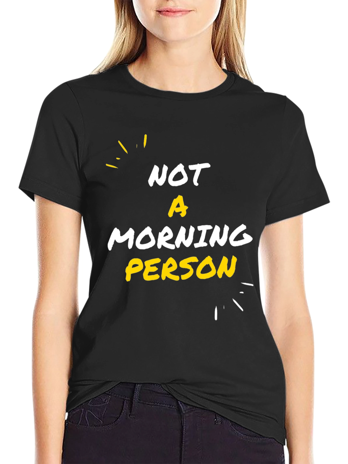Not A Morning Person Graphic T-Shirt