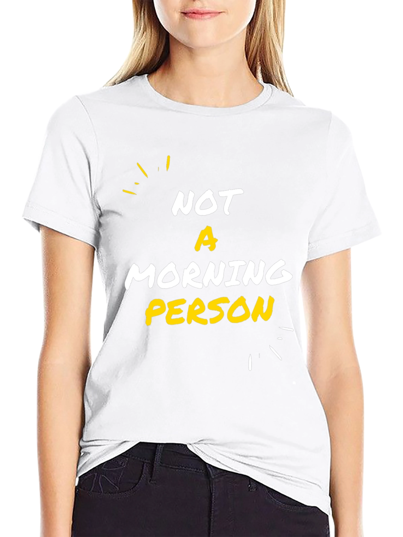 Not A Morning Person Graphic T-Shirt