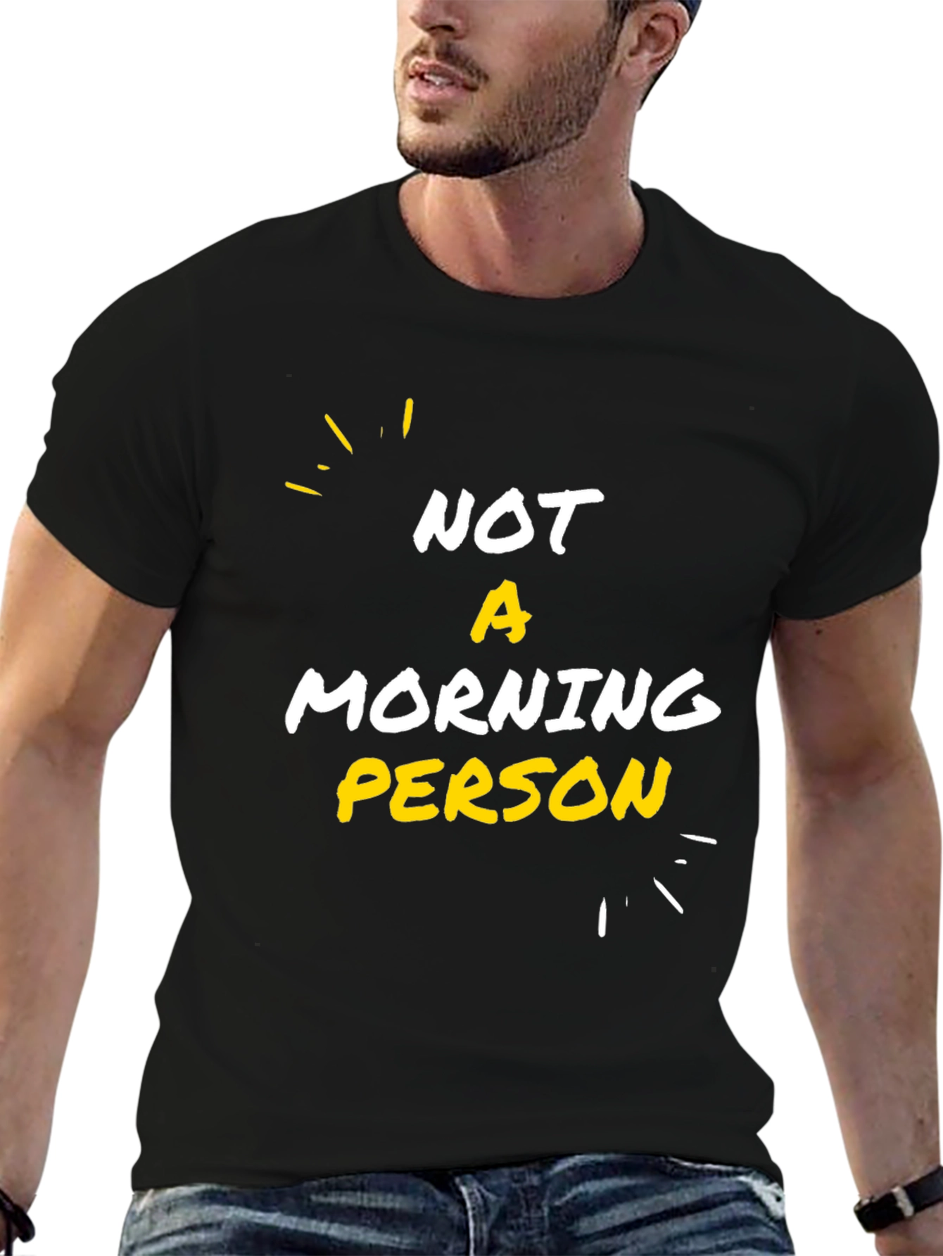 Not A Morning Person Graphic T-Shirt