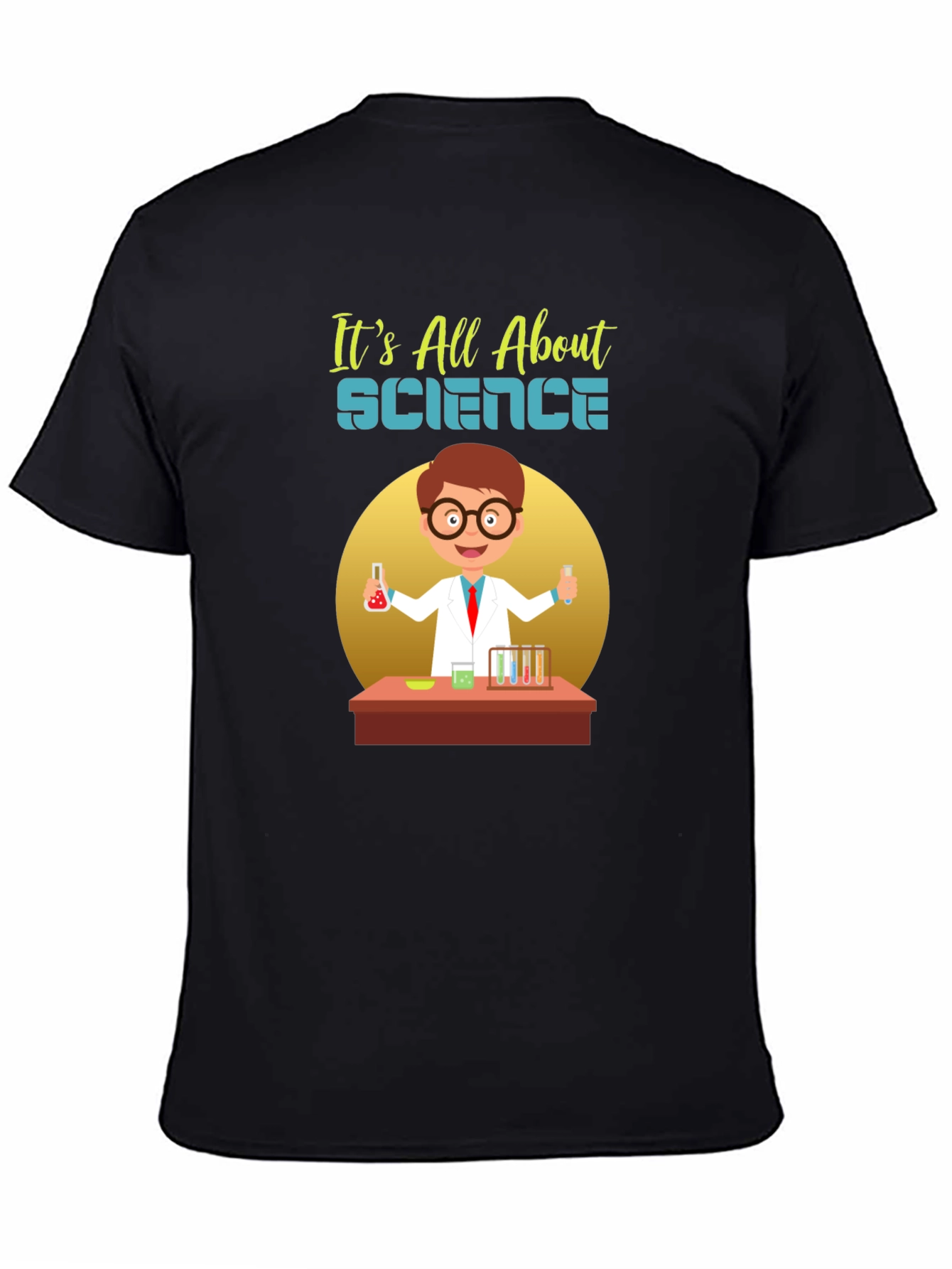 Science Graphic Tee - Its All About Science!