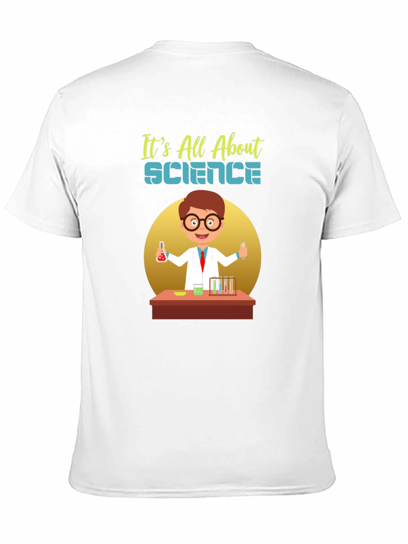 Science Graphic Tee - Its All About Science!