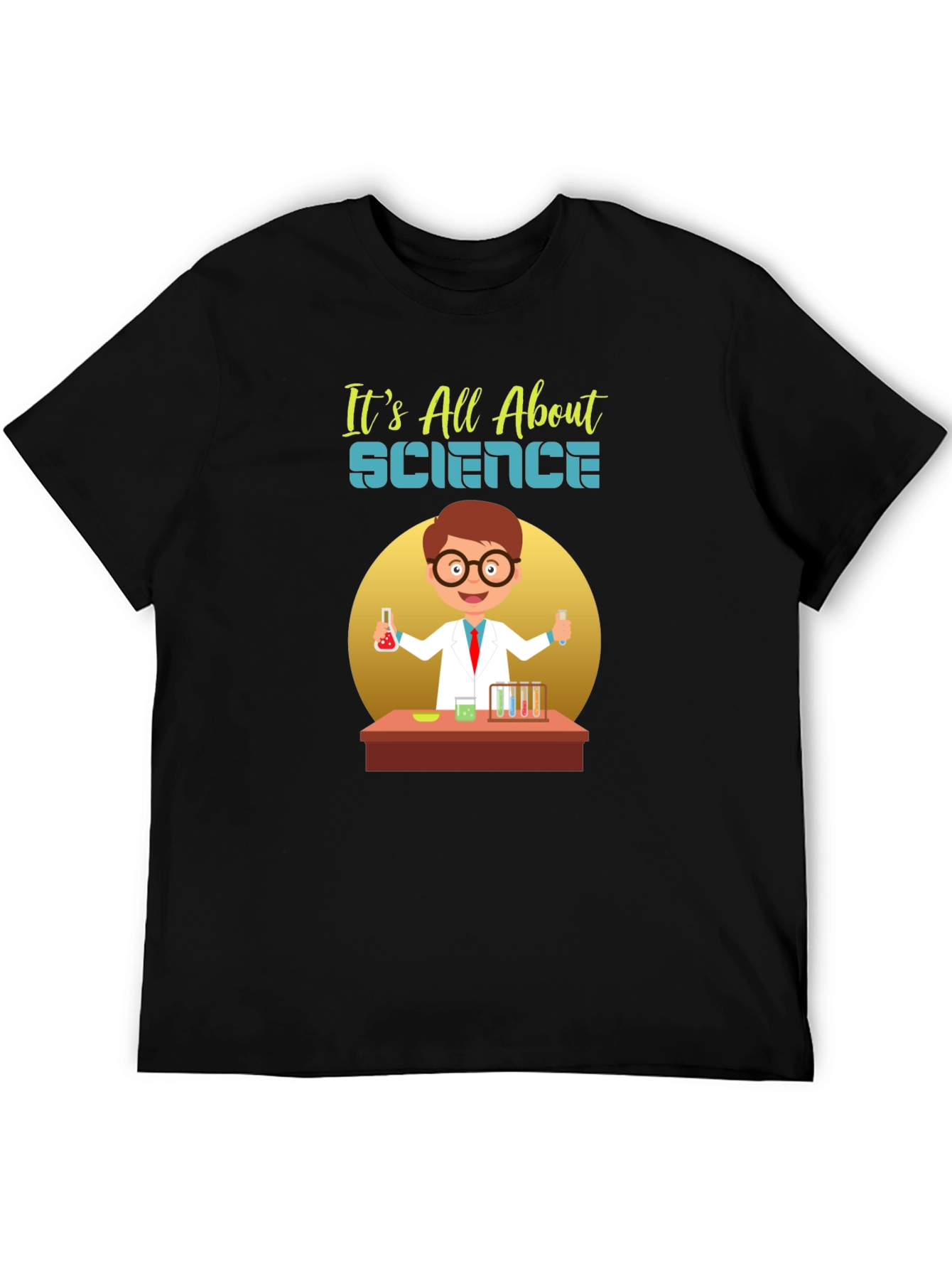 Science Graphic Tee - Its All About Science!