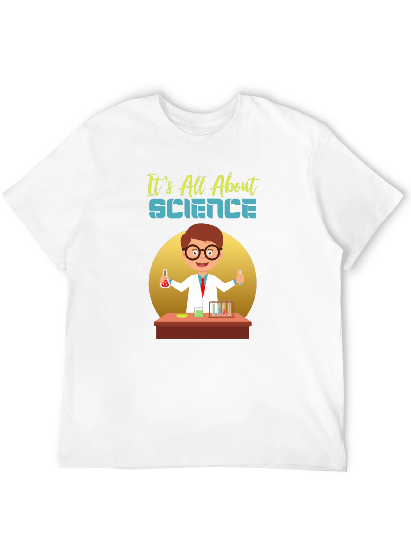 Science Graphic Tee - Its All About Science!