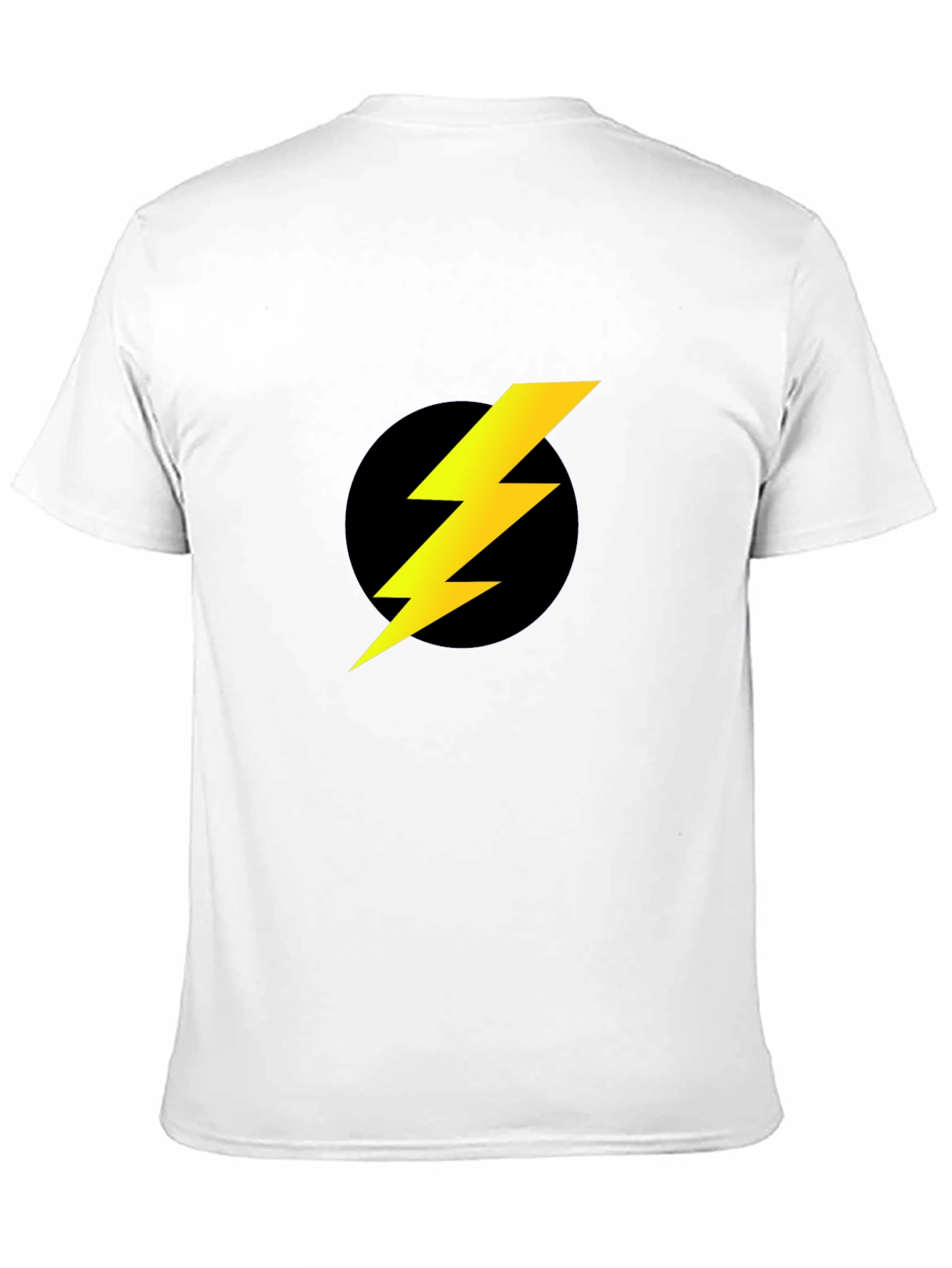 Lightning Bolt Emblem Black T-Shirt