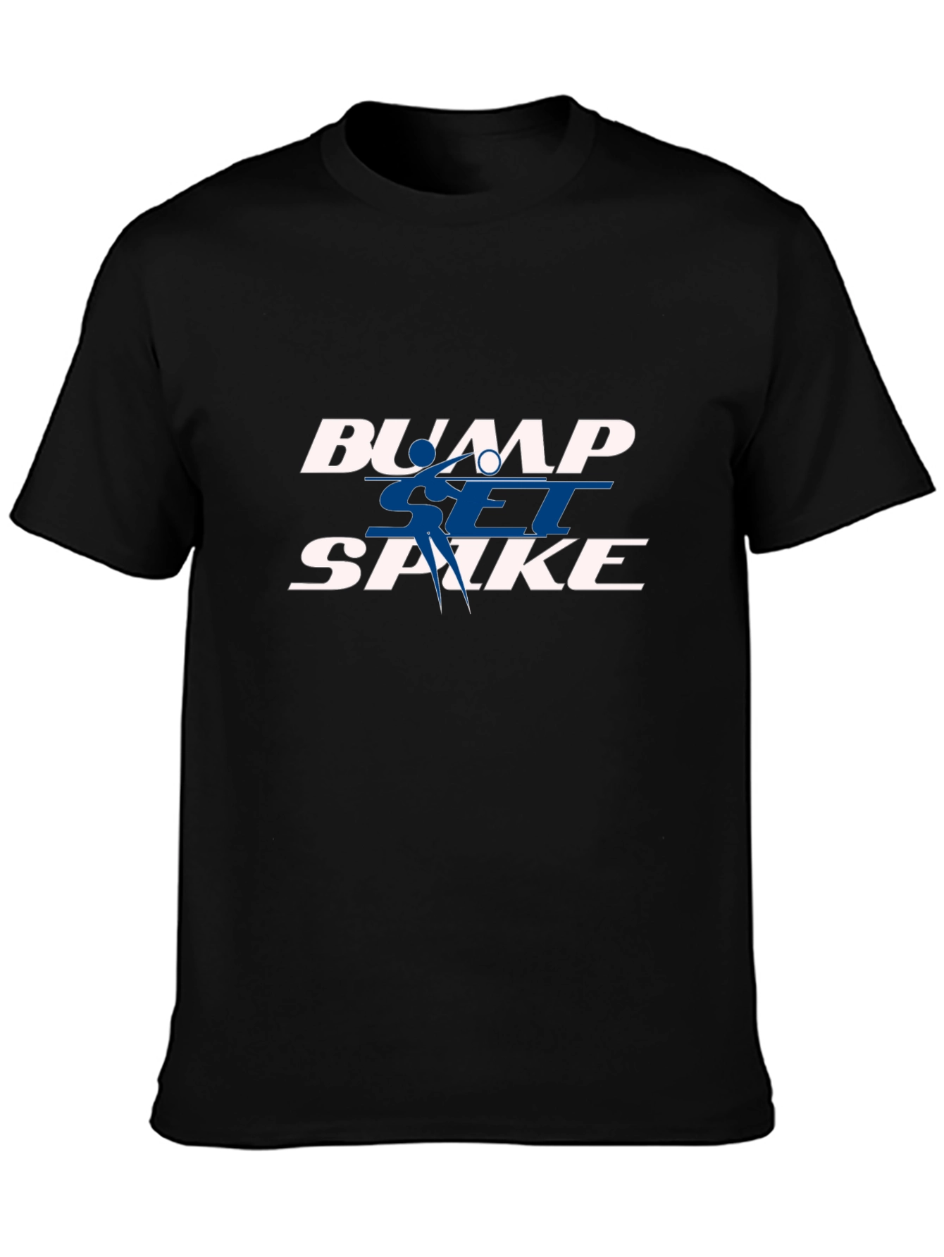 Bump Set Spike Volleyball Graphic T-Shirt