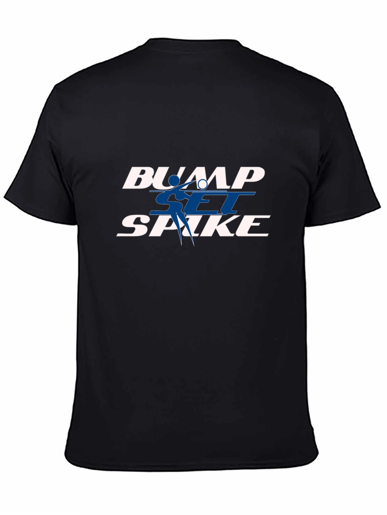 Bump Set Spike Volleyball Graphic T-Shirt