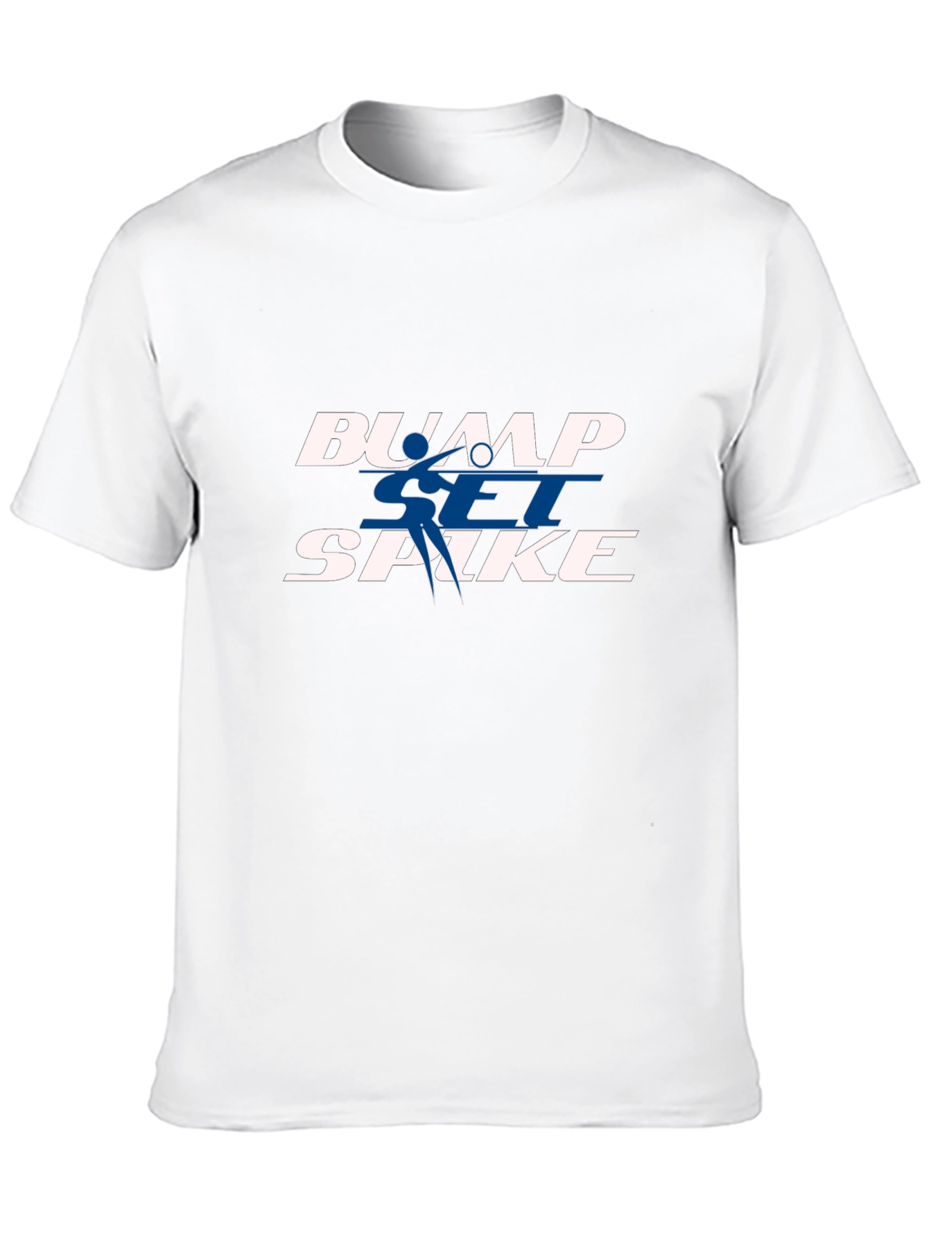 Bump Set Spike Volleyball Graphic T-Shirt