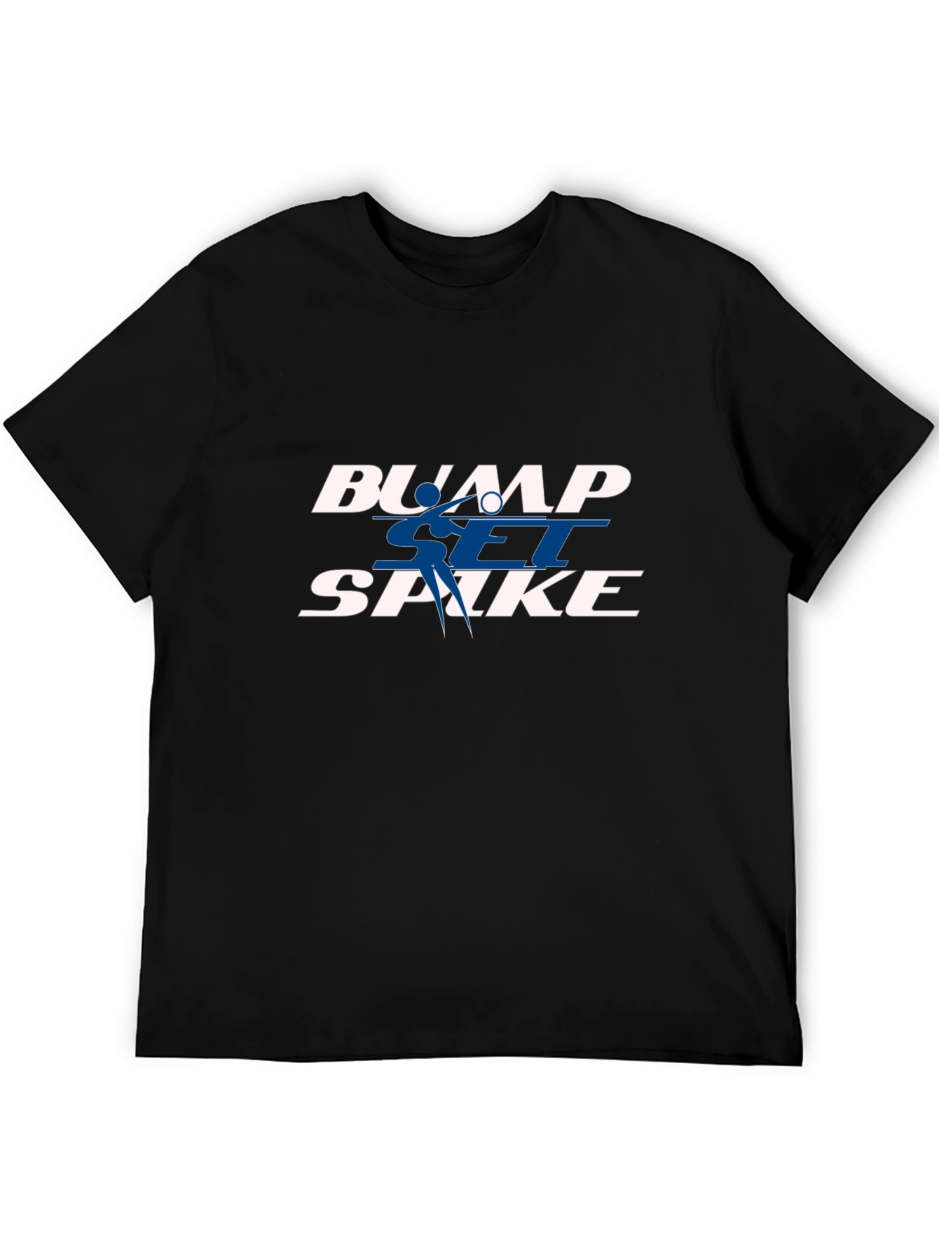 Bump Set Spike Volleyball Graphic T-Shirt