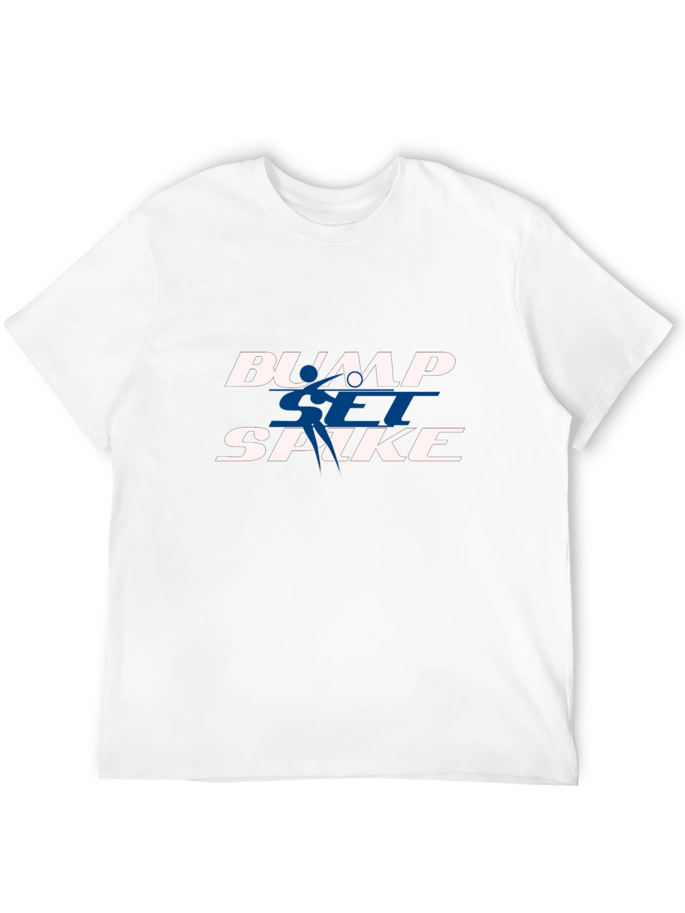 Bump Set Spike Volleyball Graphic T-Shirt