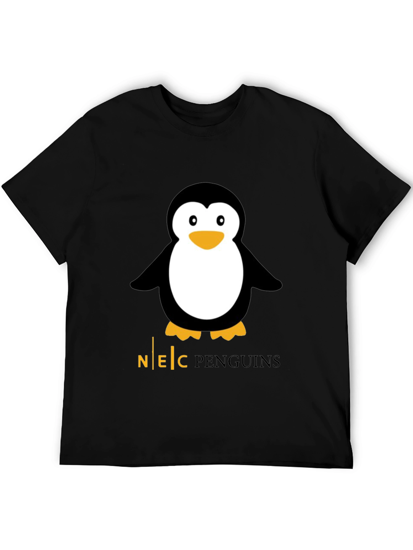 NEC Penguins Black Graphic Tee