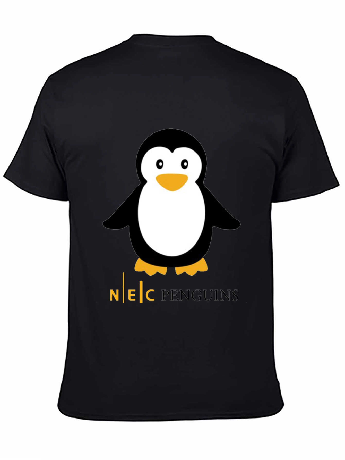 NEC Penguins Black Graphic Tee