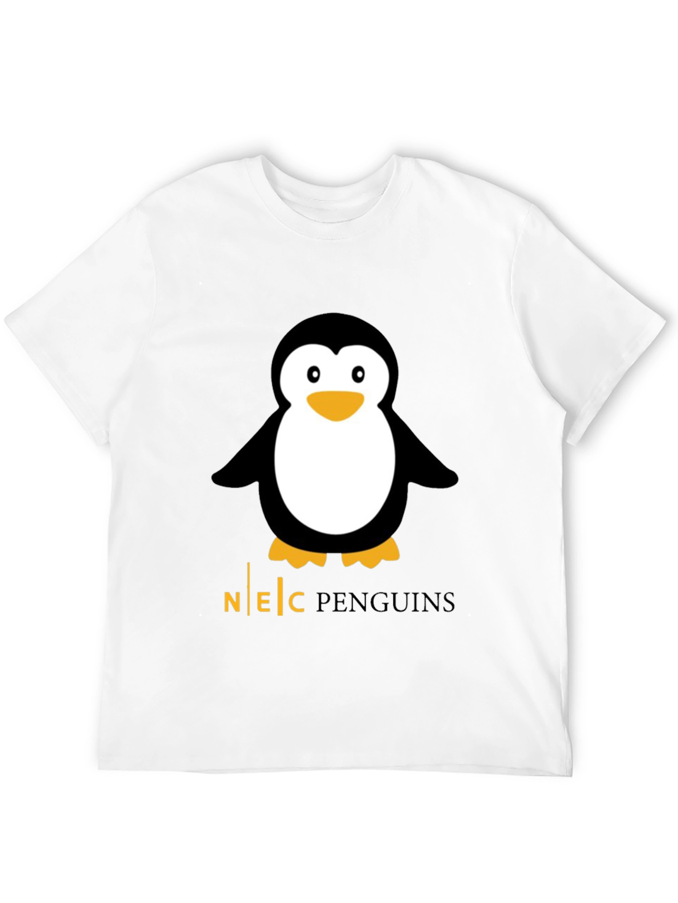 NEC Penguins Black Graphic Tee