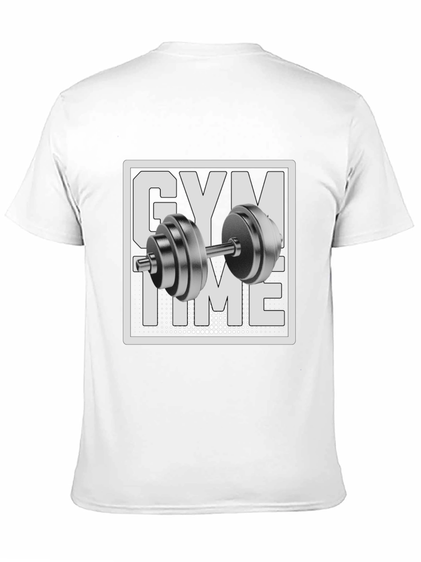 Gym Time Black Graphic T-Shirt - Workout Ready