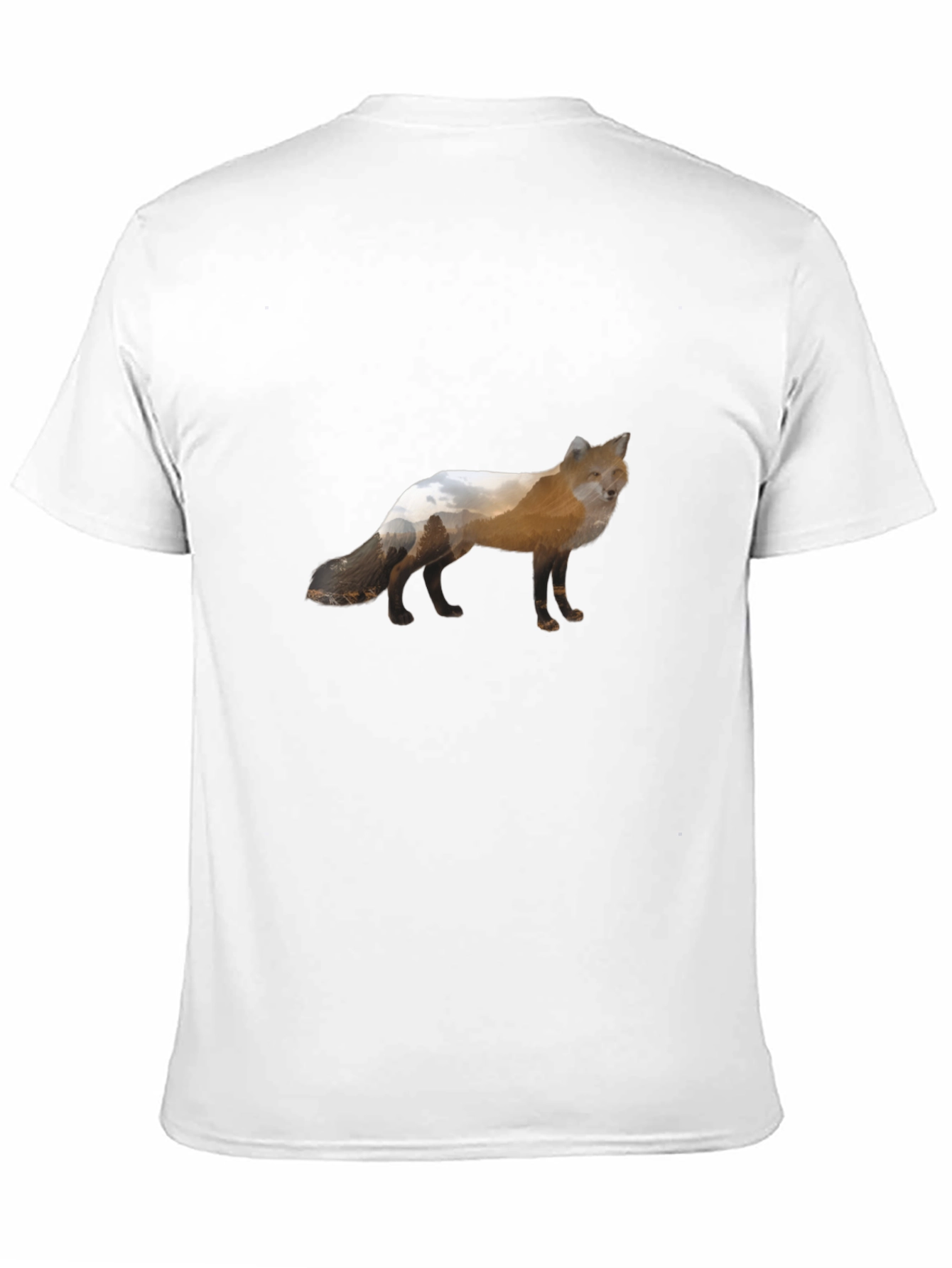 Fox Graphic Tee - Nature Inspired Design