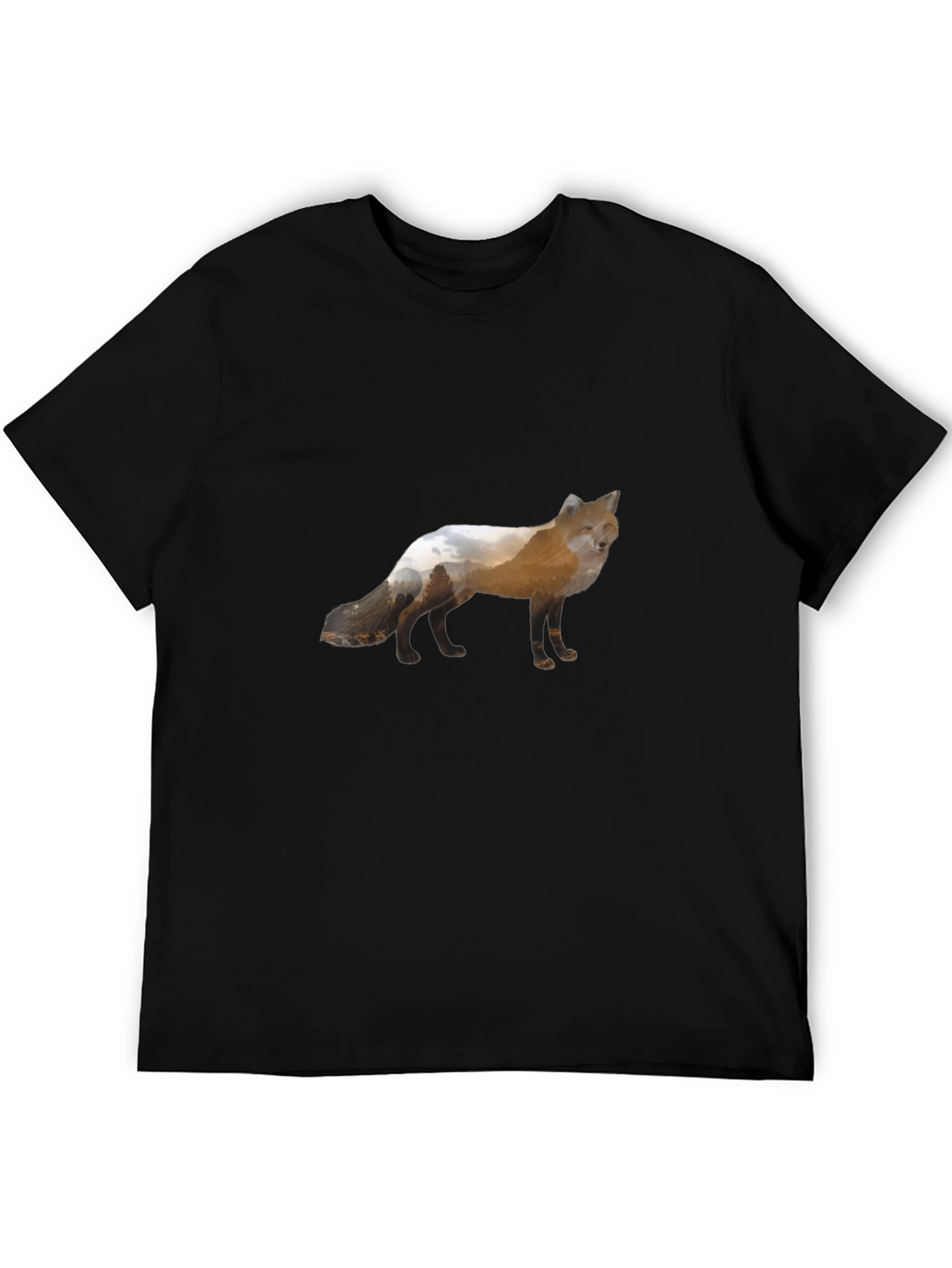 Fox Graphic Tee - Nature Inspired Design