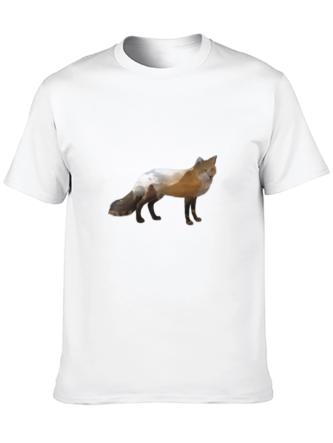 Fox Graphic Tee - Nature Inspired Design