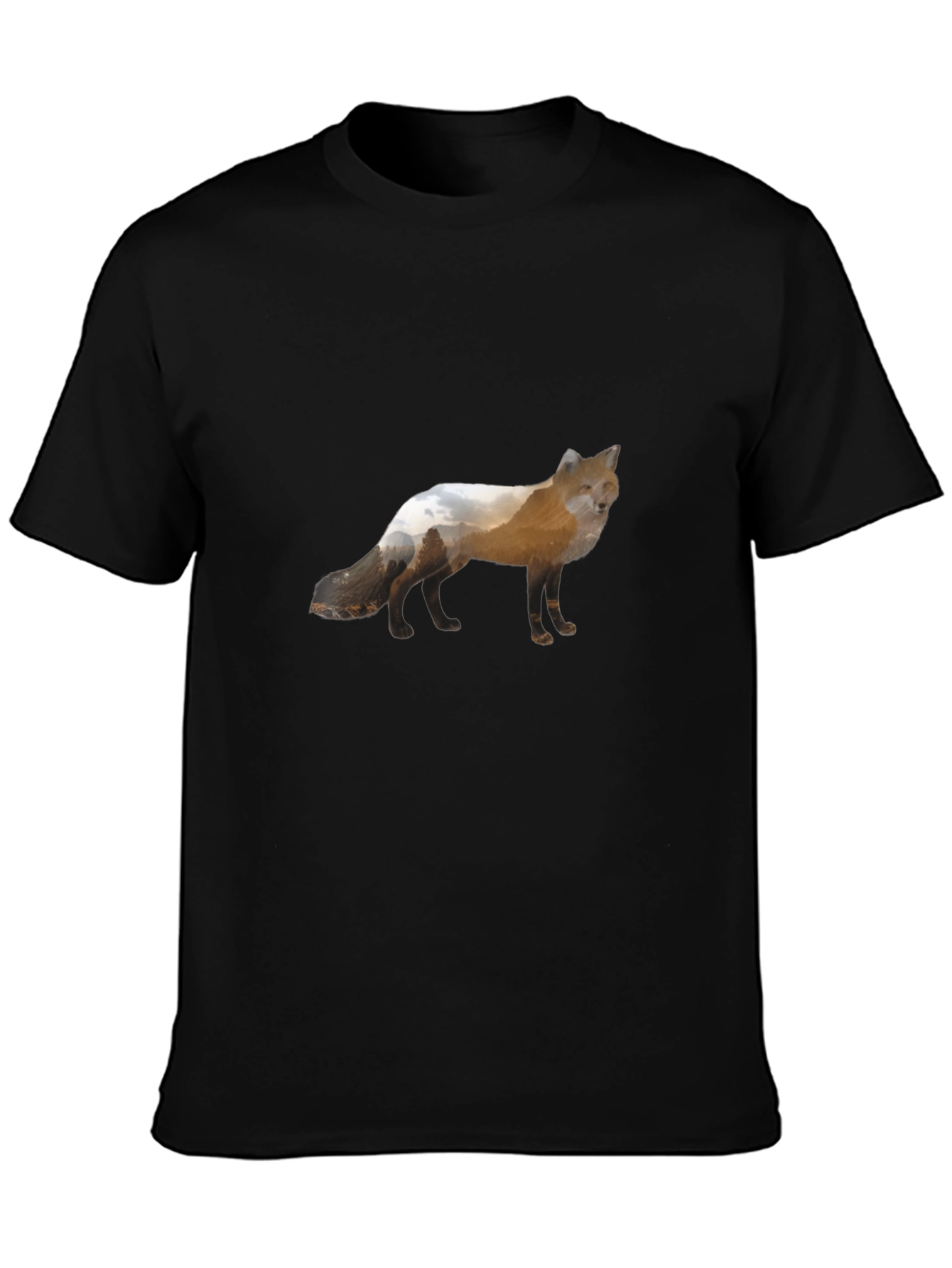 Fox Graphic Tee - Nature Inspired Design
