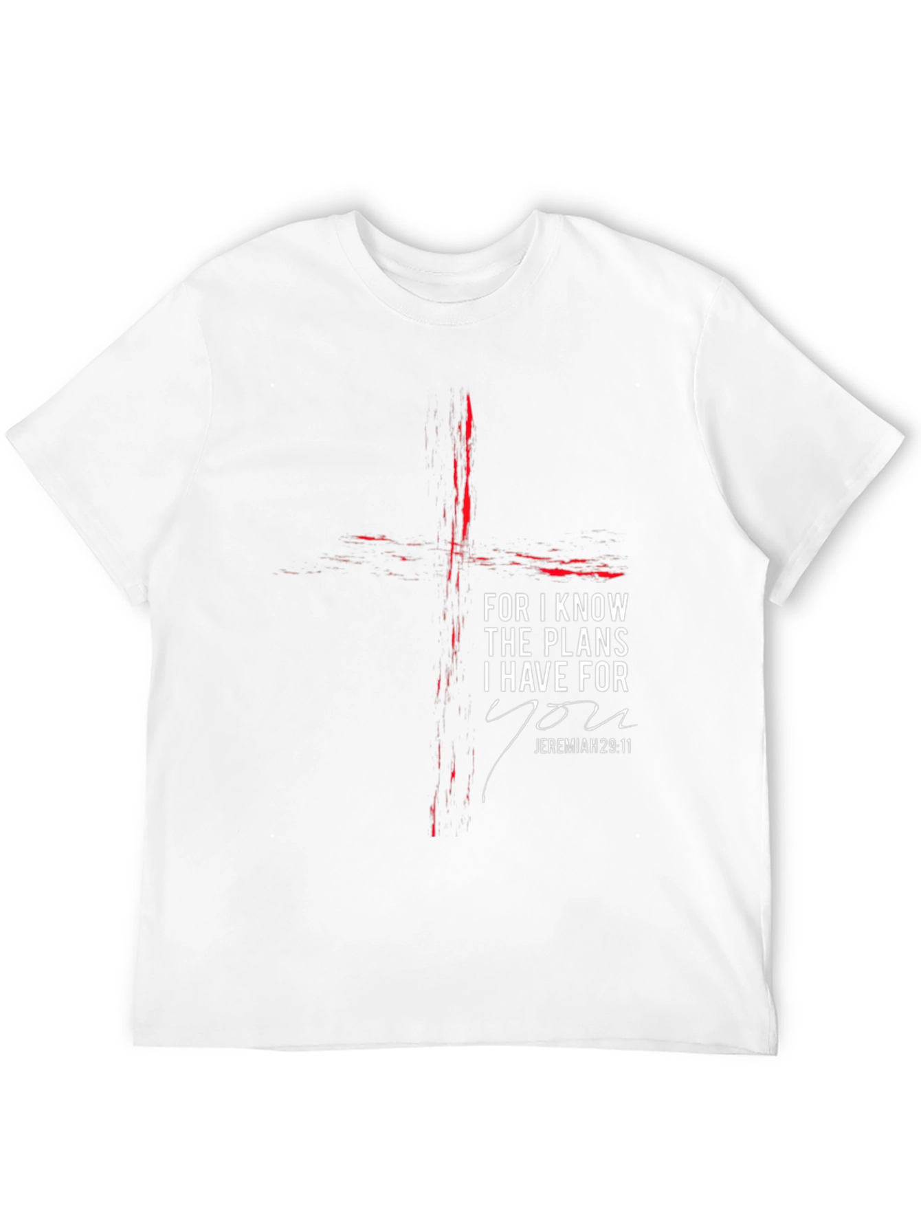 Faith Inspired Tee - Jeremiah 29:11 Graphic T-Shirt