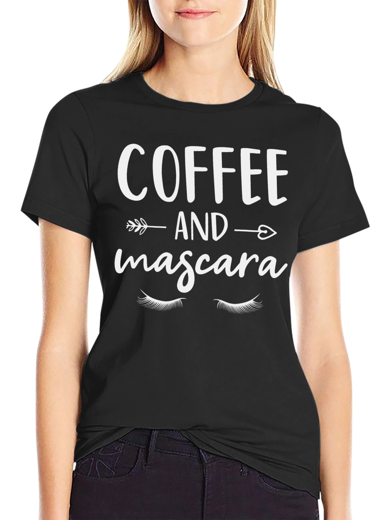 Coffee and Mascara Graphic Tee