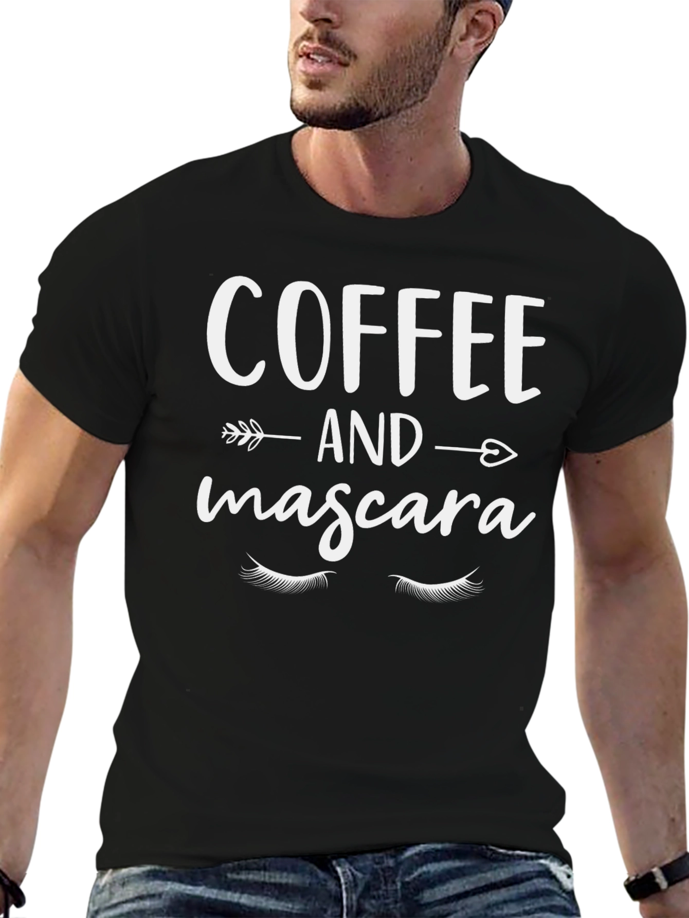 Coffee and Mascara Graphic Tee