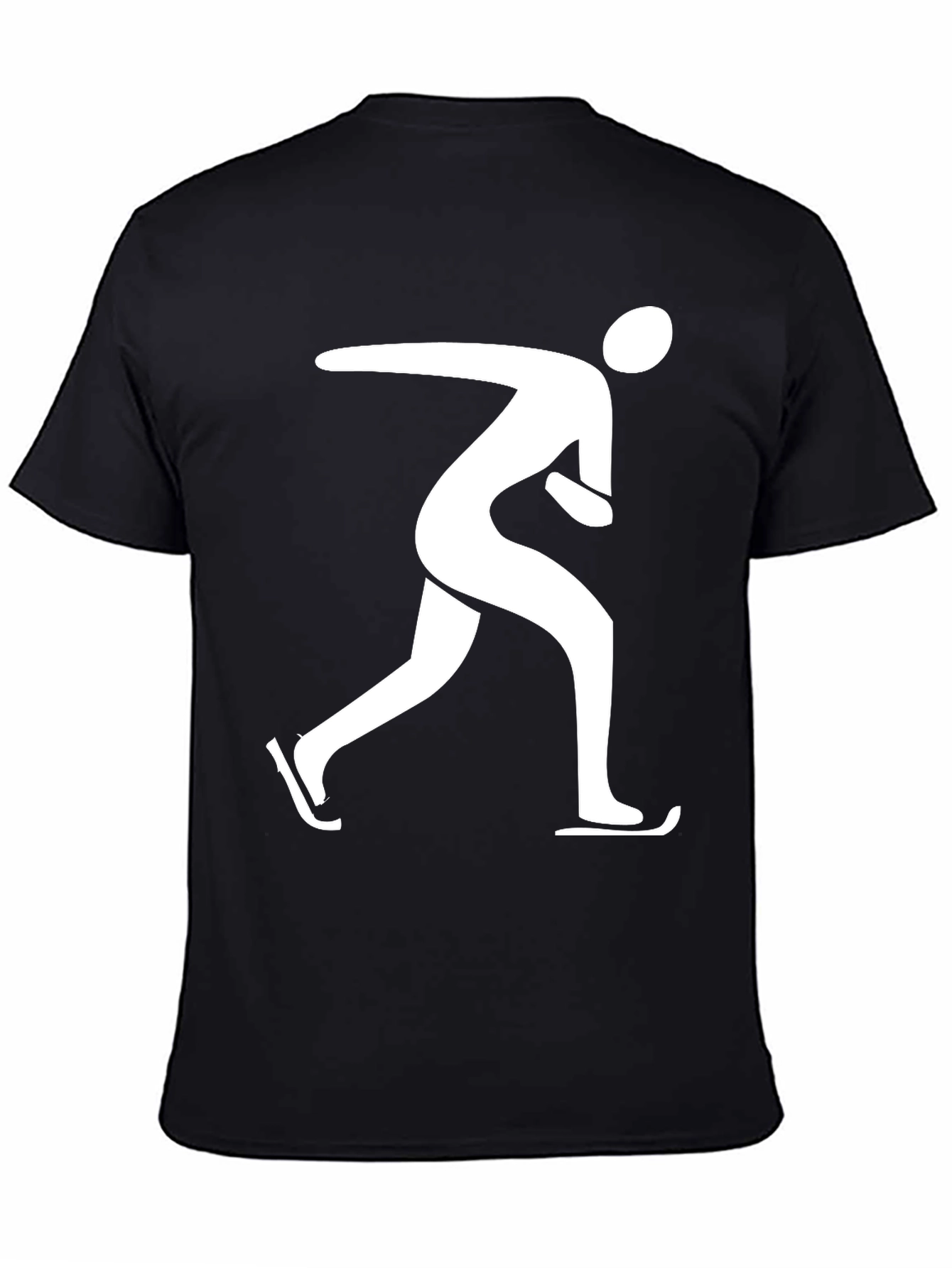 Speed Skating T-Shirt - Black