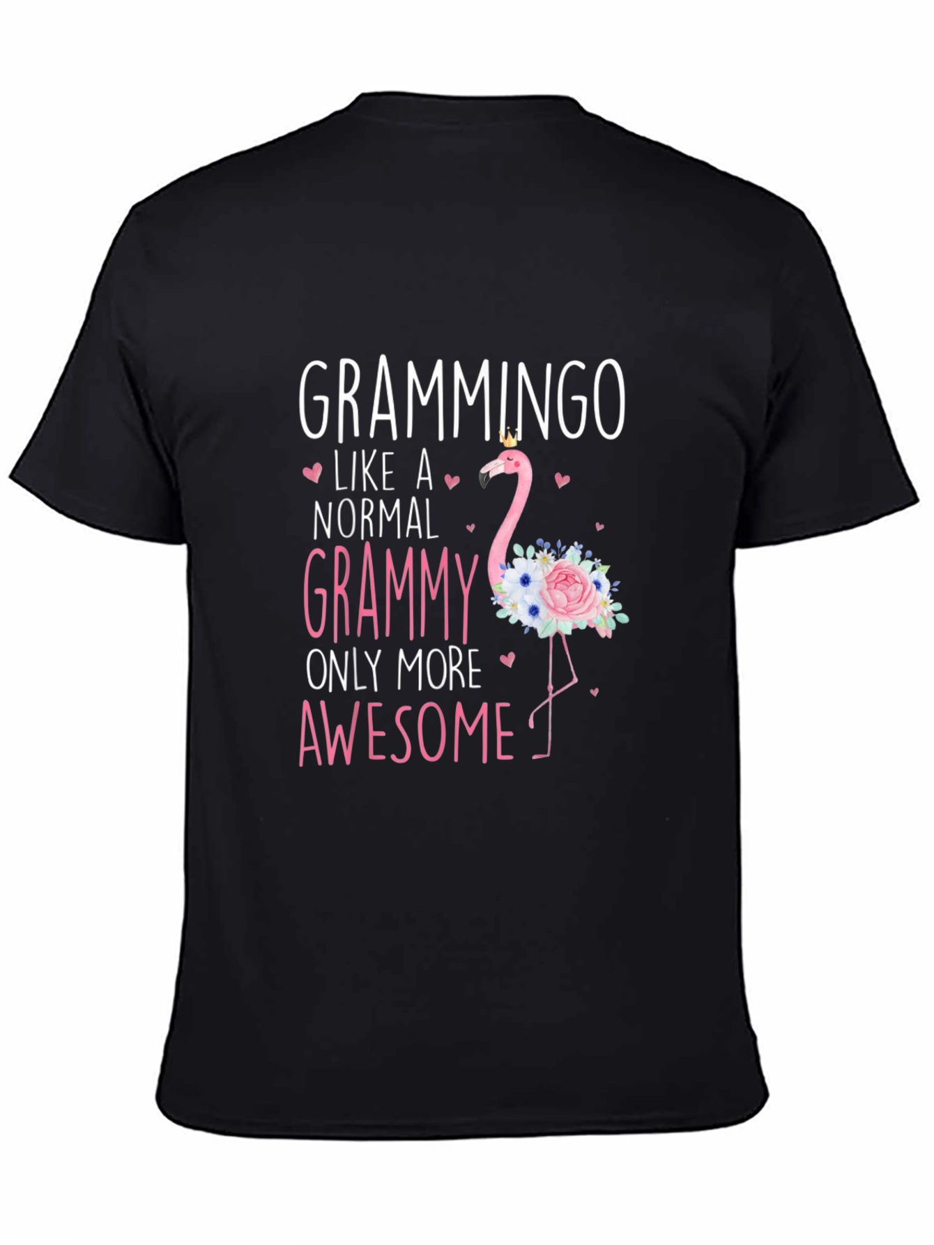 Grammingo Grammy T-Shirt: Awesome Flamingo Grandma Tee