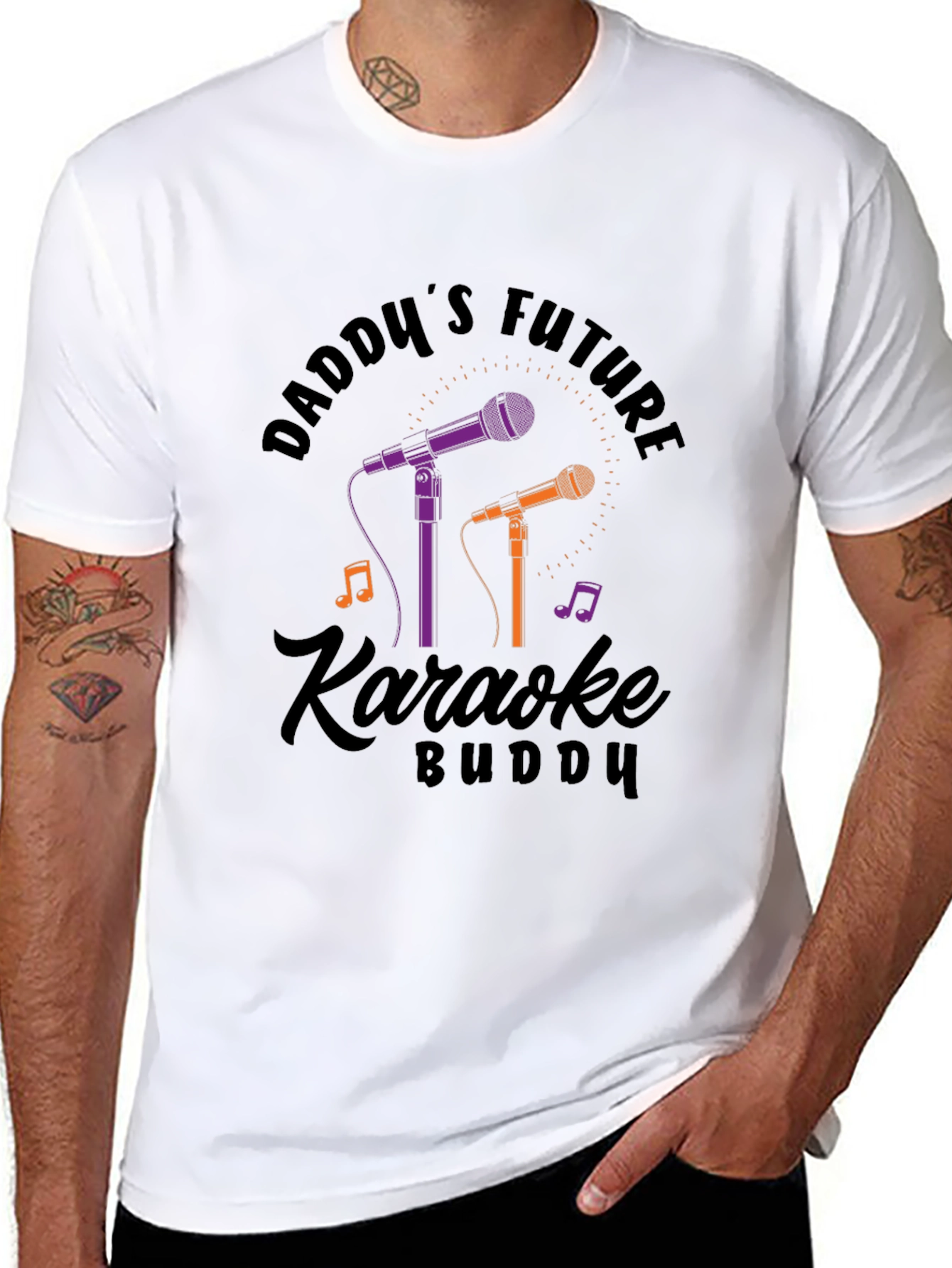 Daddys Future Karaoke Buddy T-Shirt