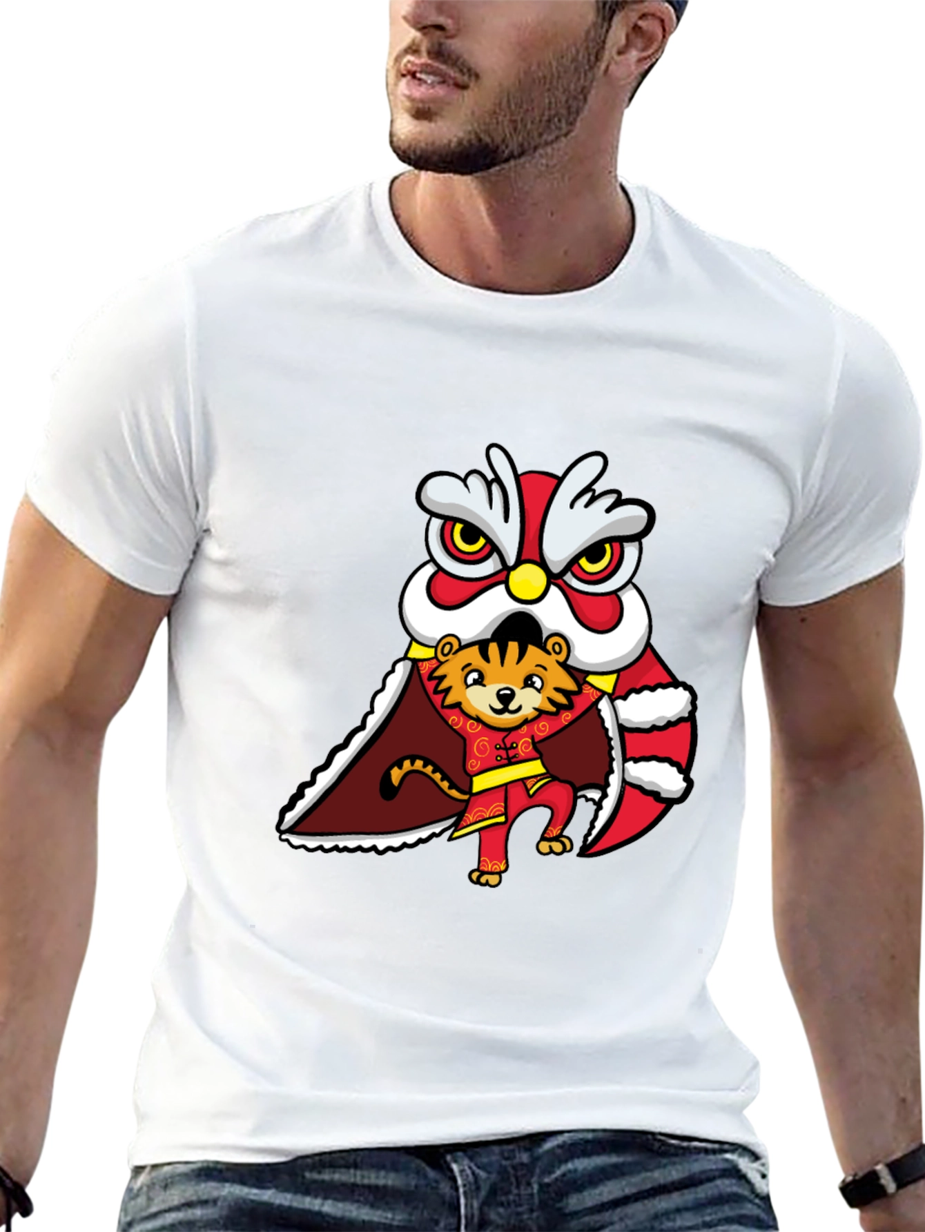 Year of the Tiger Lion Dance T-Shirt