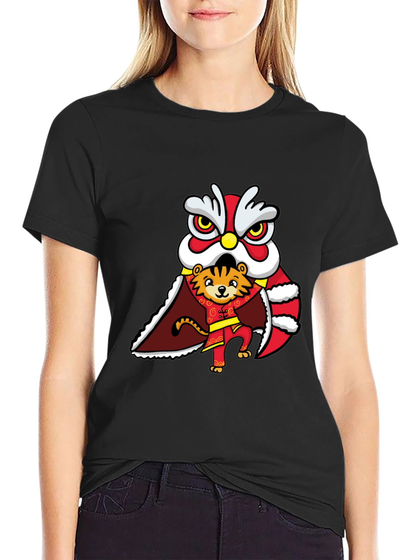 Year of the Tiger Lion Dance T-Shirt