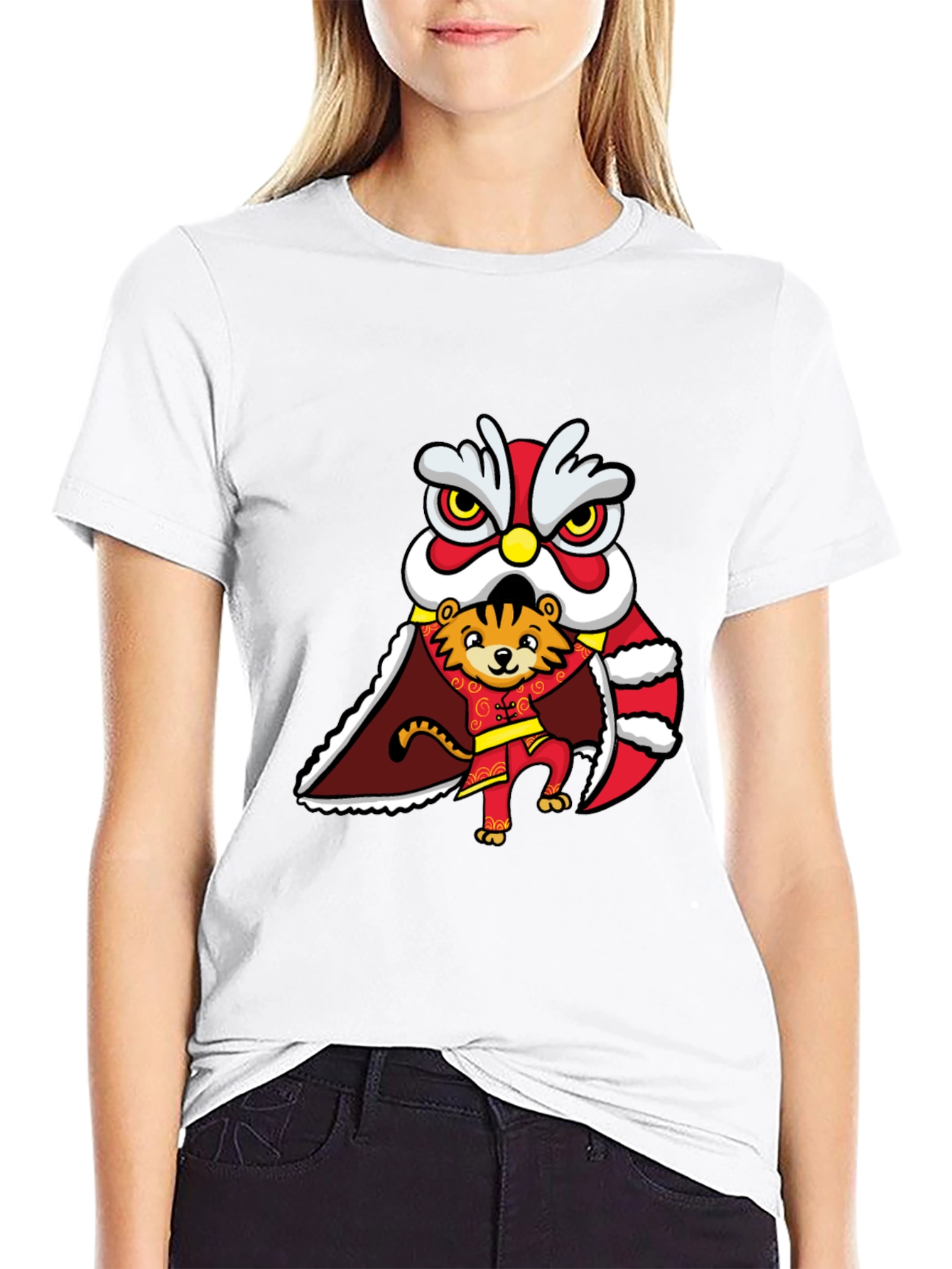 Year of the Tiger Lion Dance T-Shirt