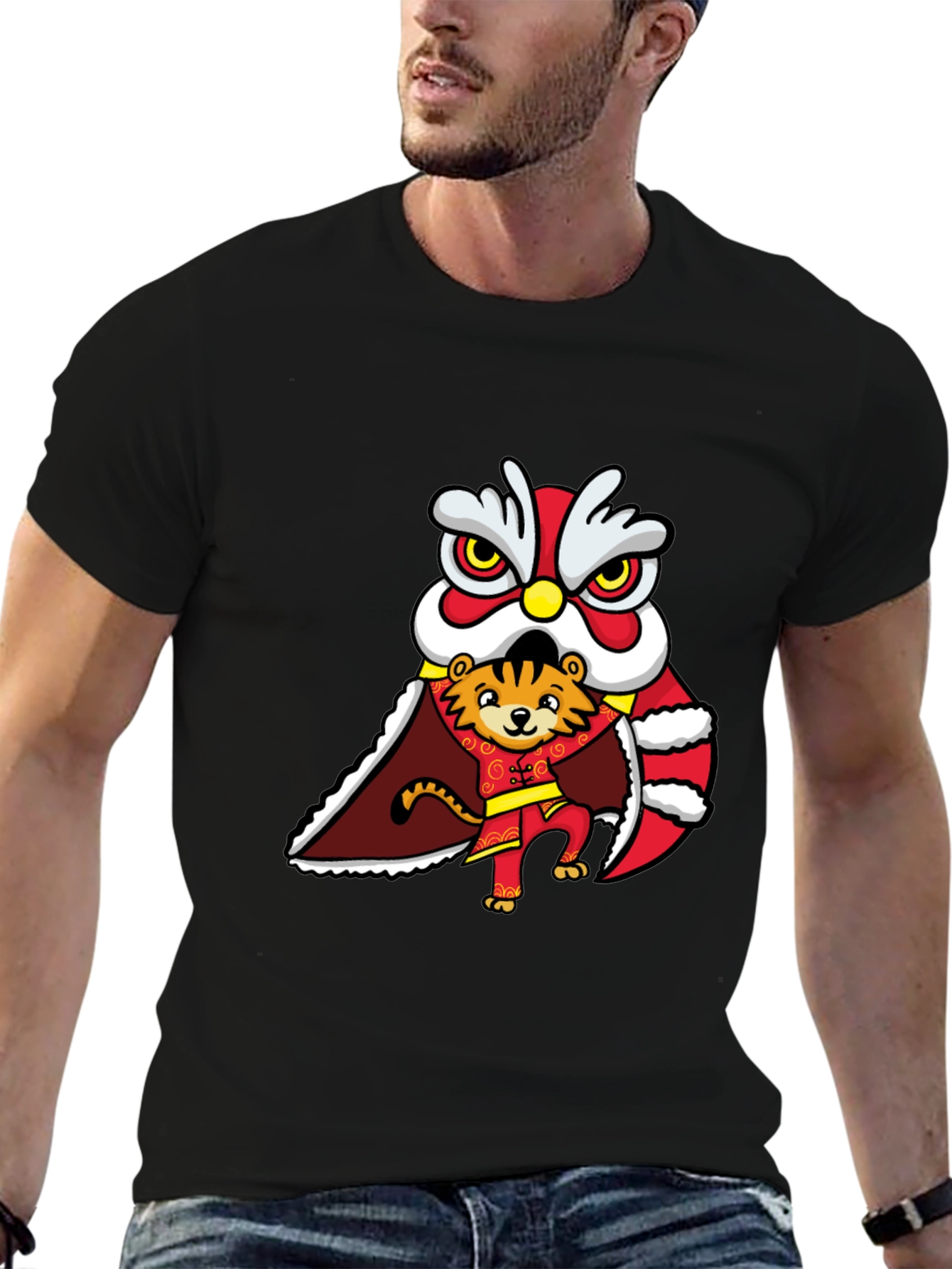 Year of the Tiger Lion Dance T-Shirt