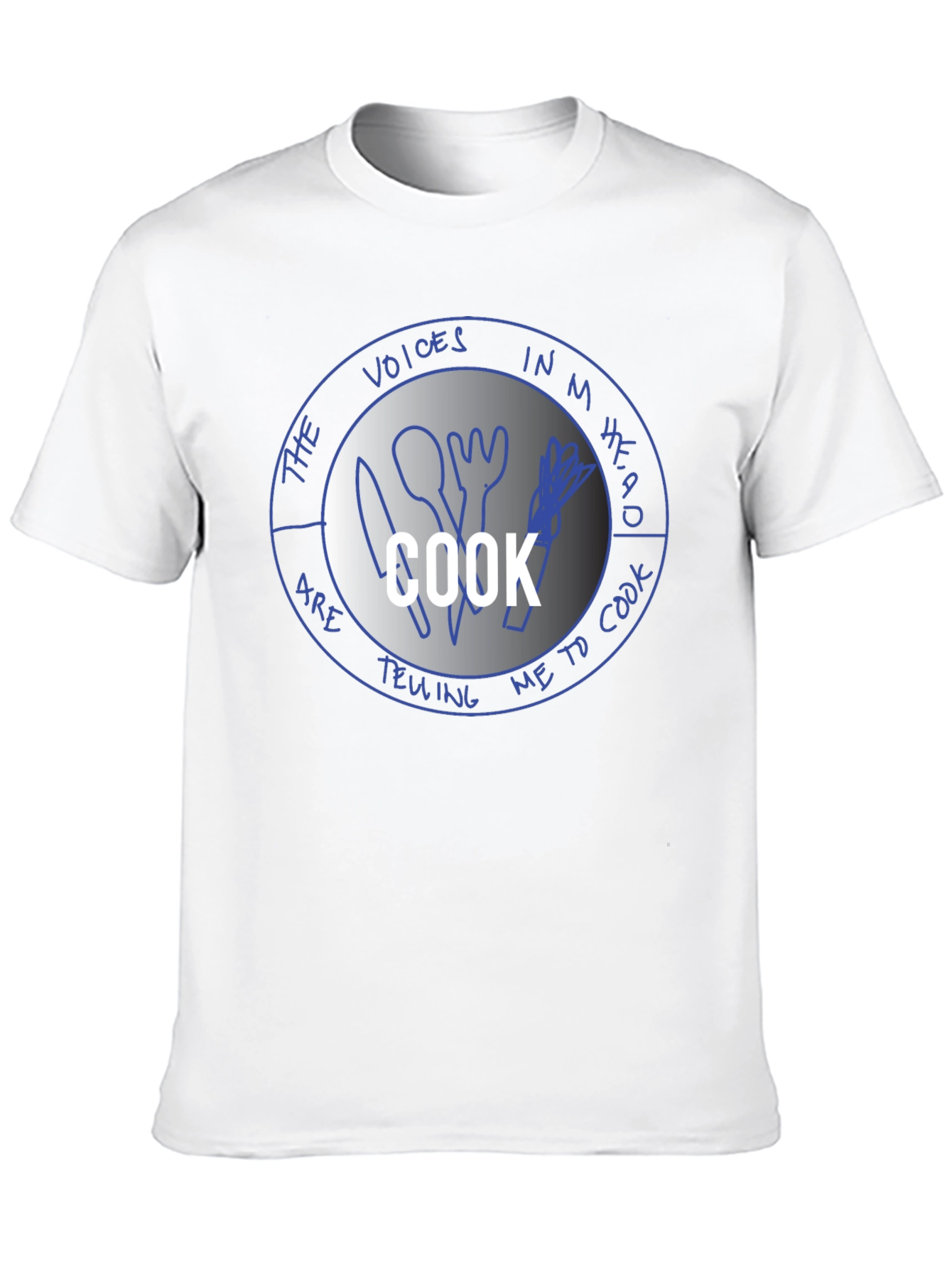 Voices in My Head Cook T-Shirt