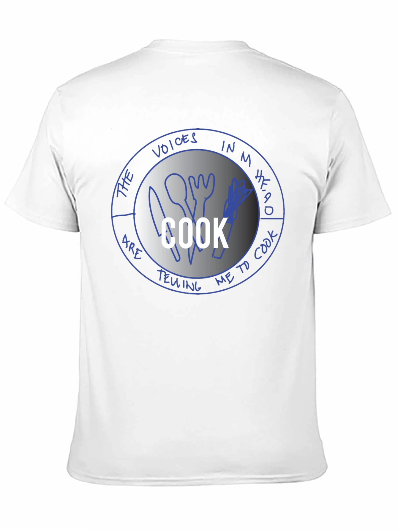 Voices in My Head Cook T-Shirt
