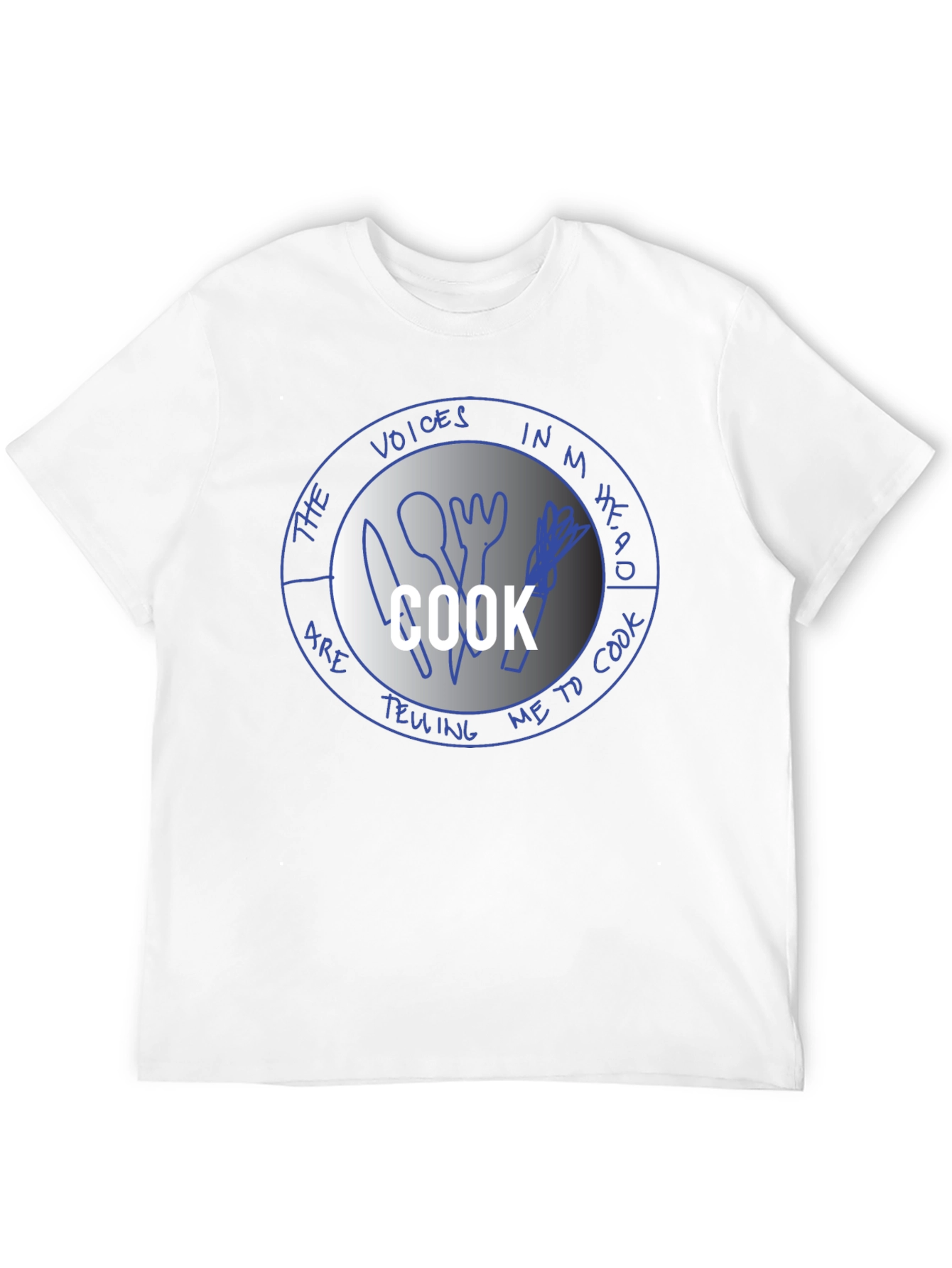 Voices in My Head Cook T-Shirt