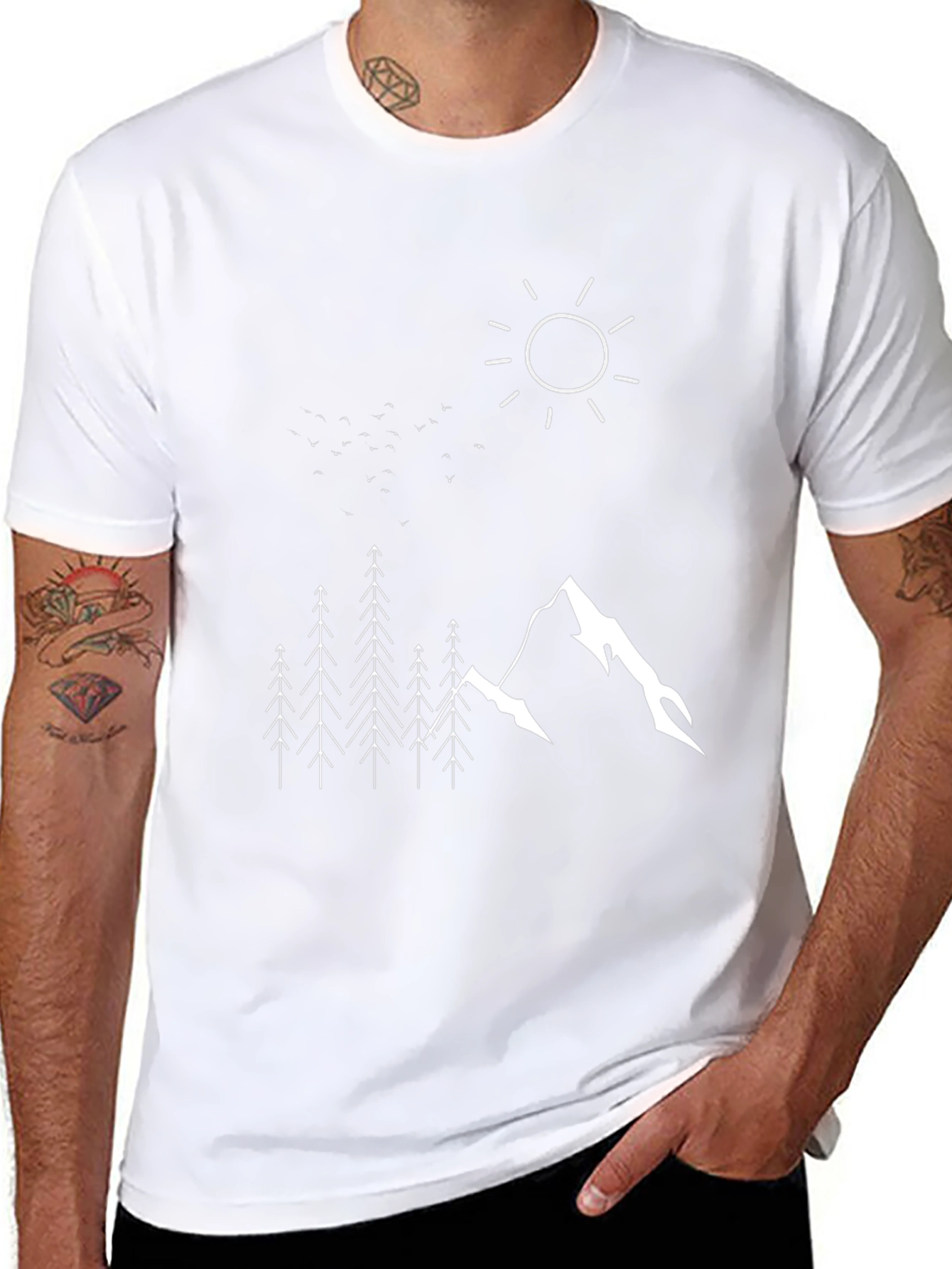 Mountainscape Graphic Tee